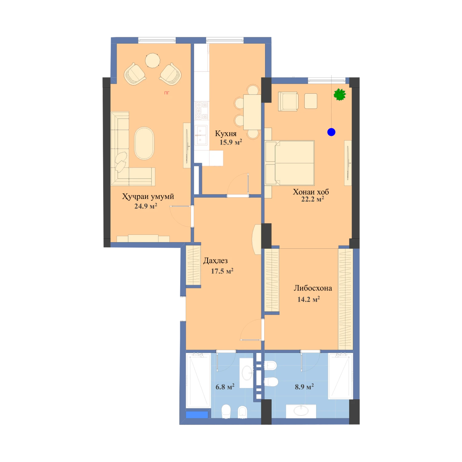 2-комн.