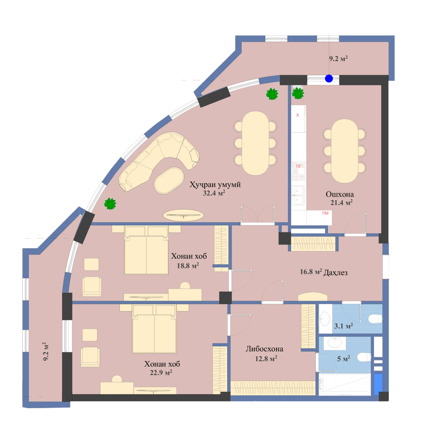 3-комн.