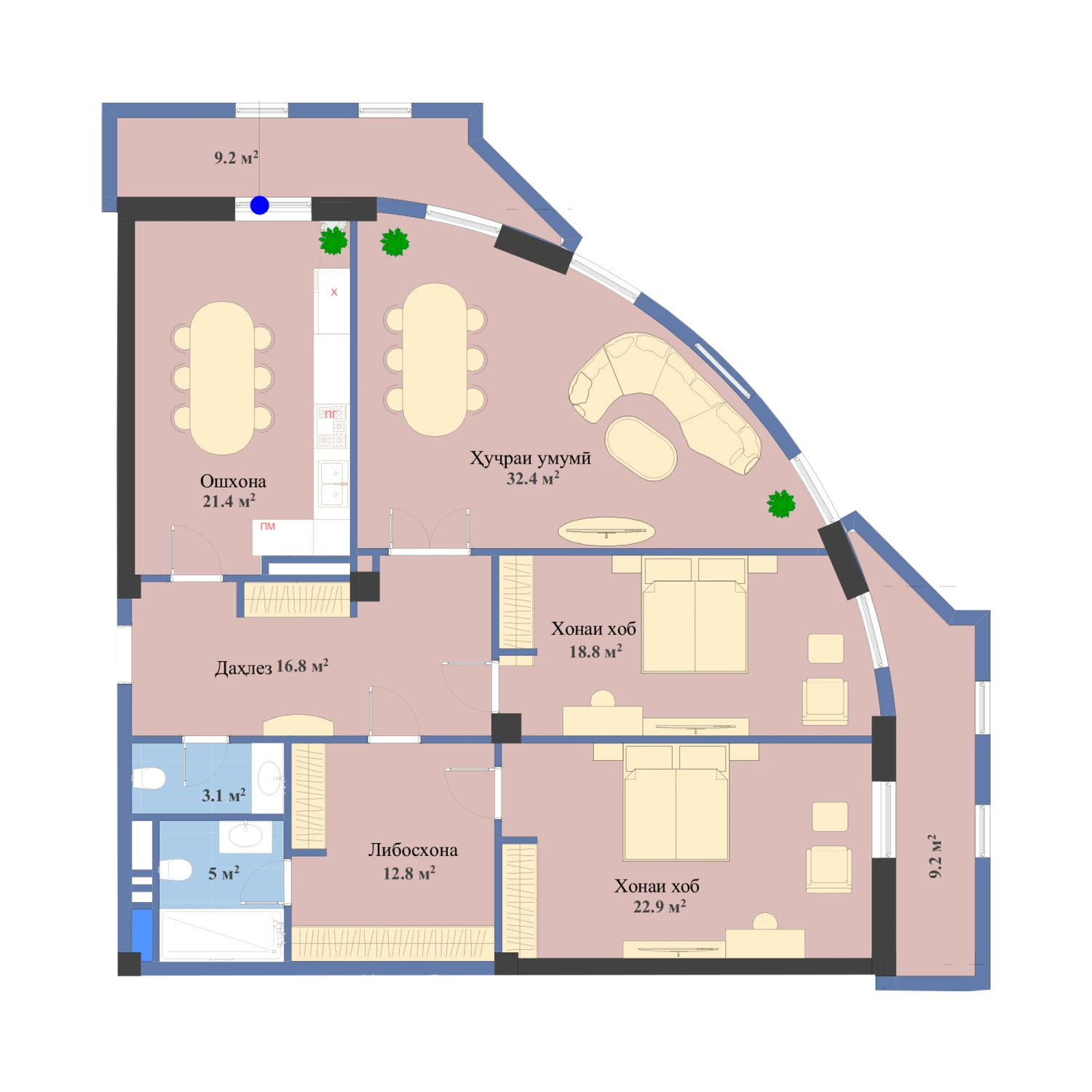 3-комн.