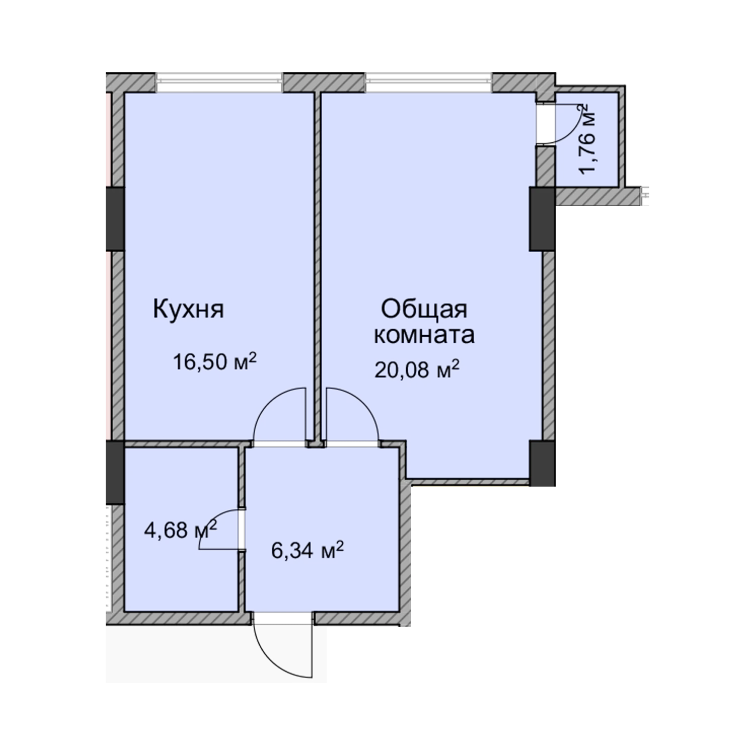1-комн.