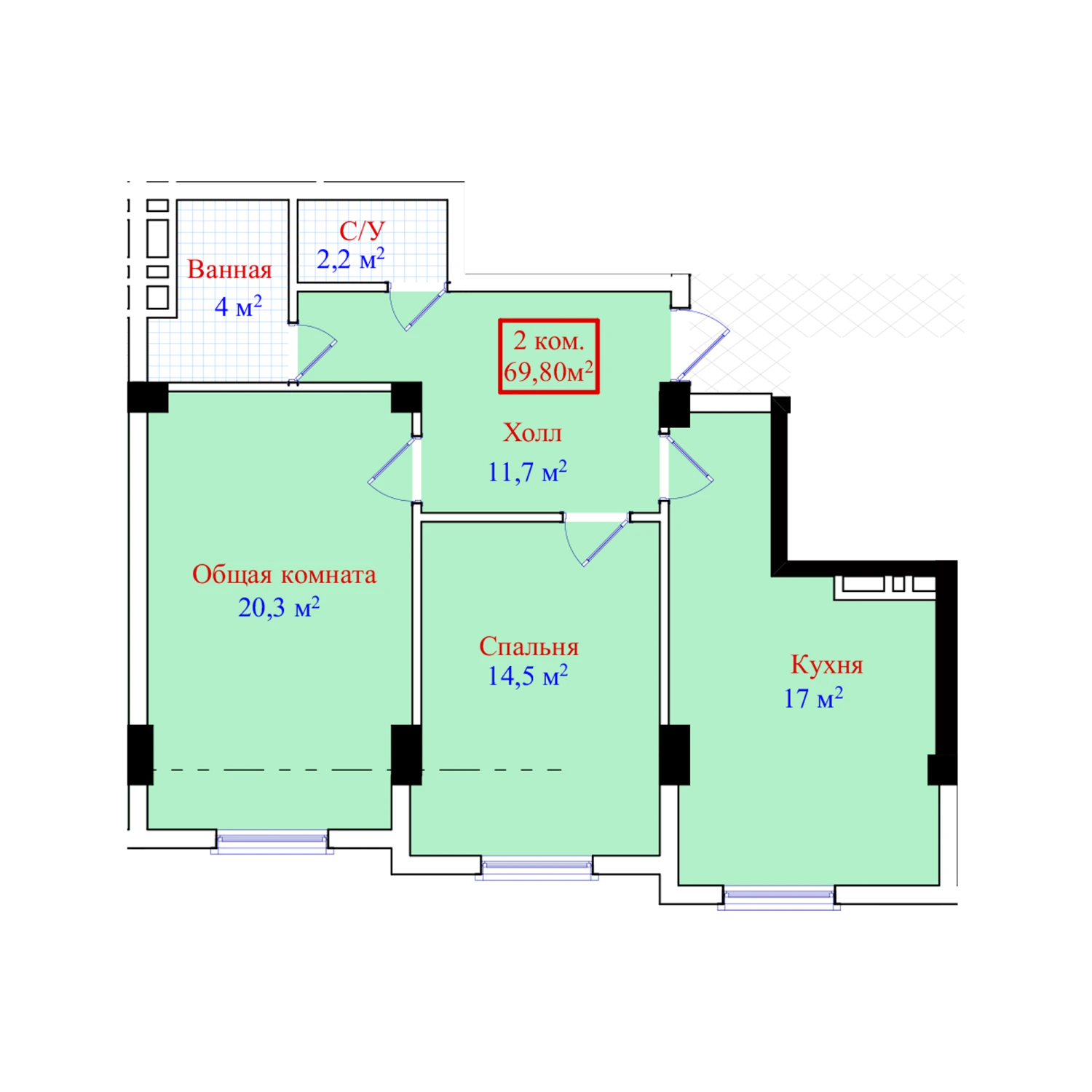 2-комн.