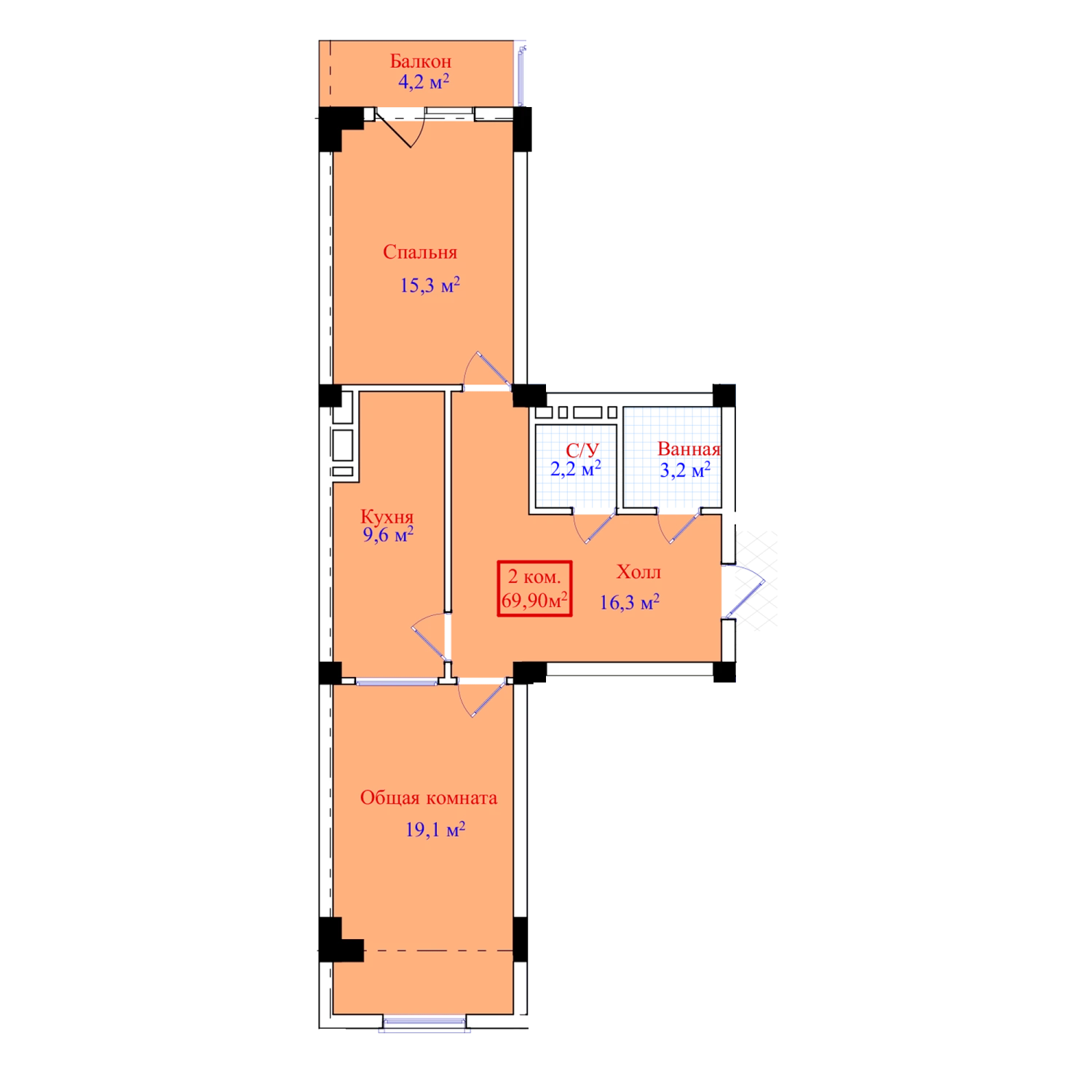 2-комн.