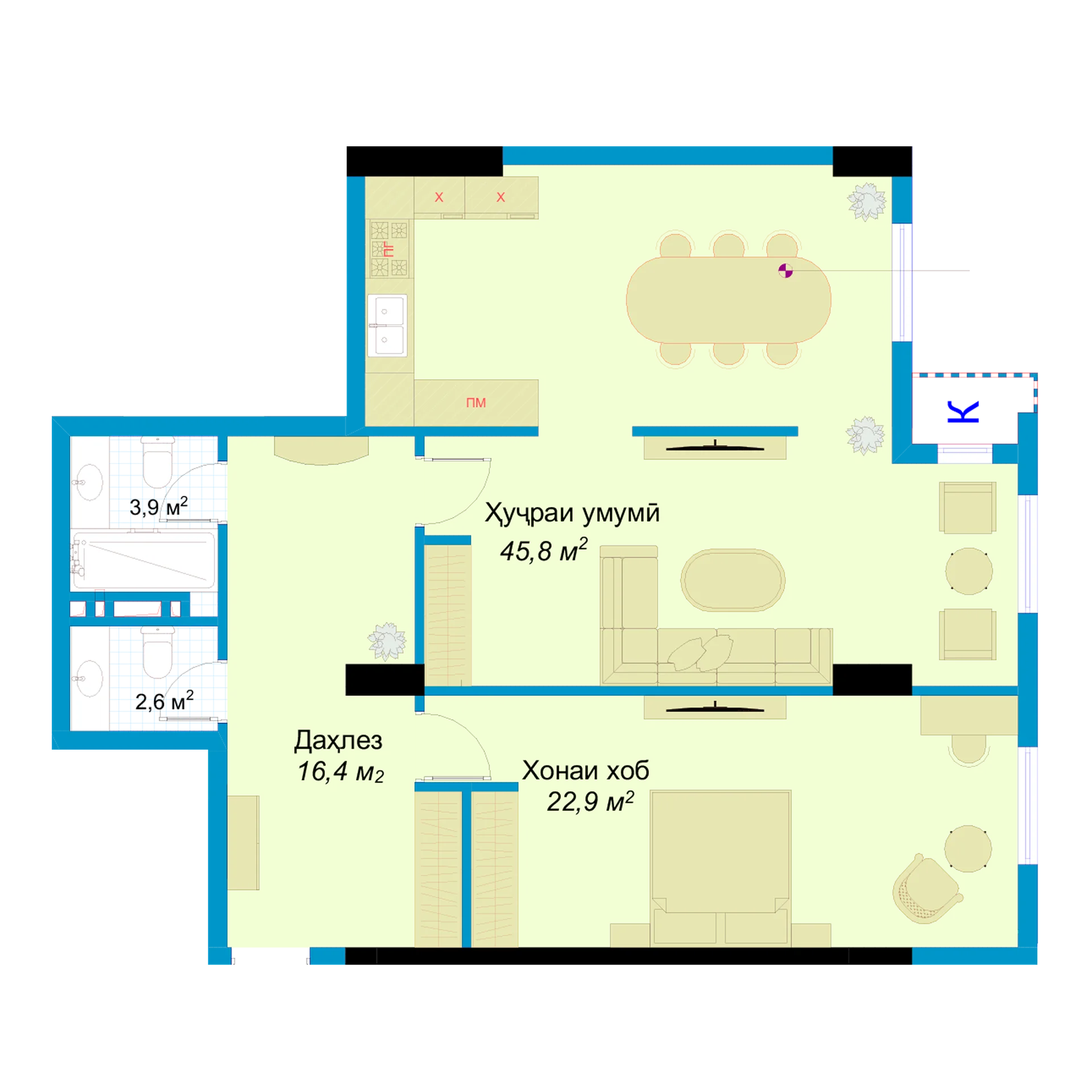 2-комн.