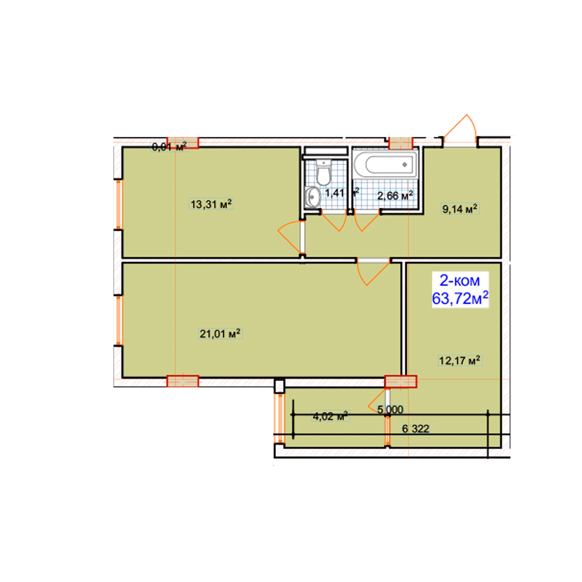 2-комн.