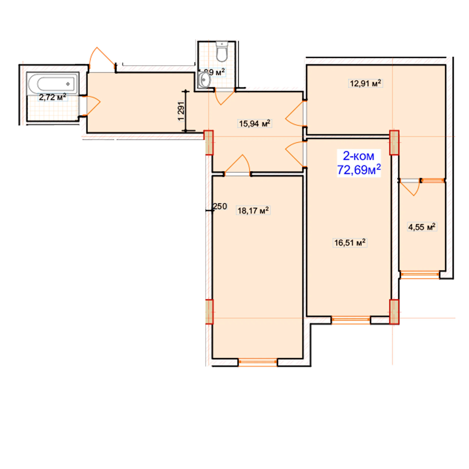 2-комн.
