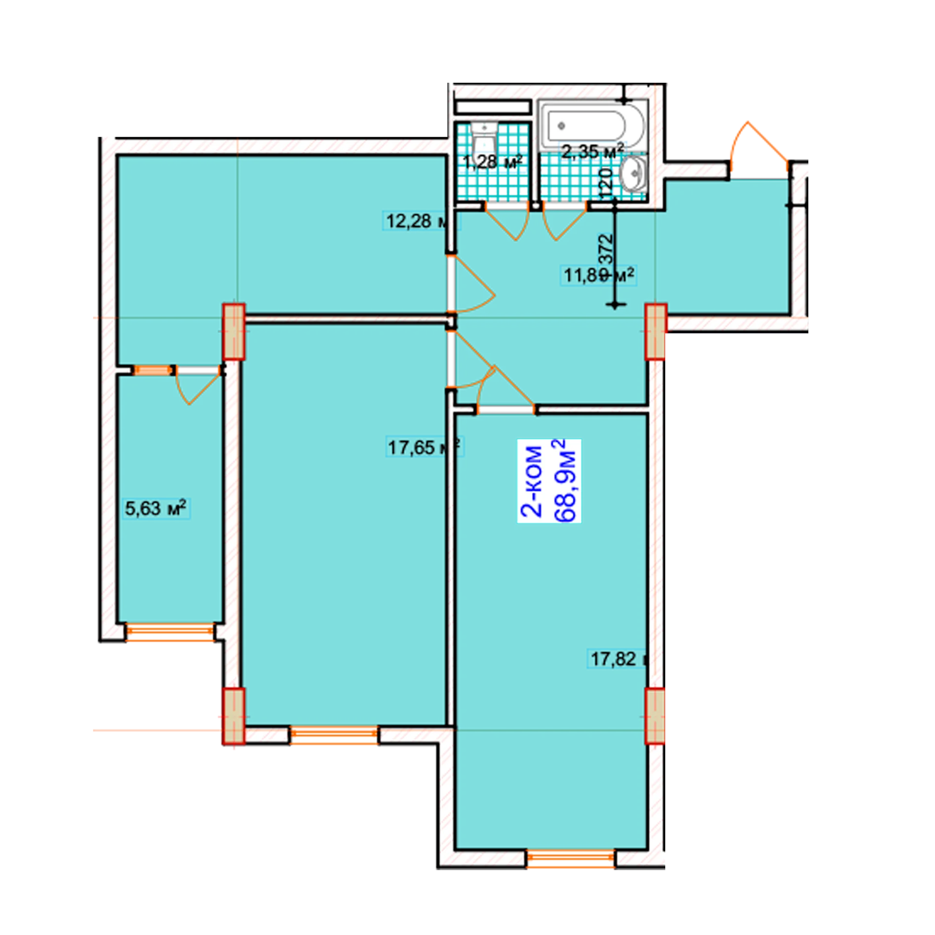 2-комн.
