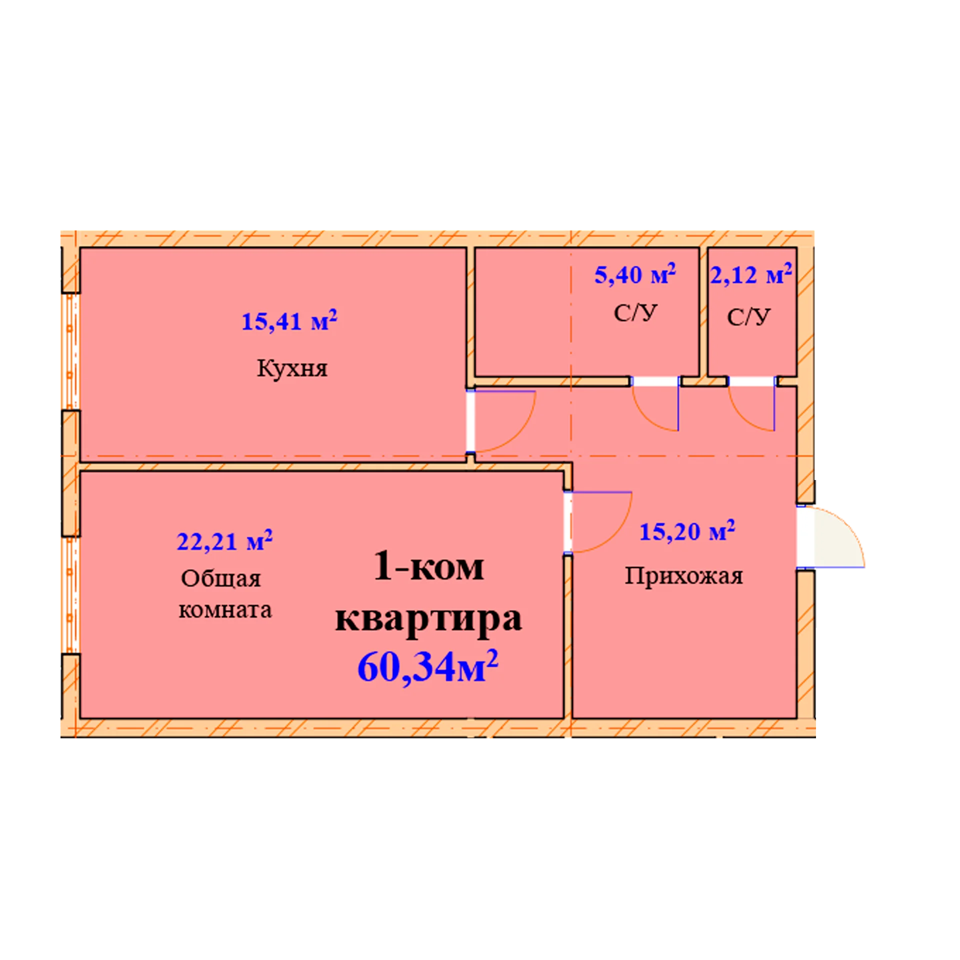 1-комн.