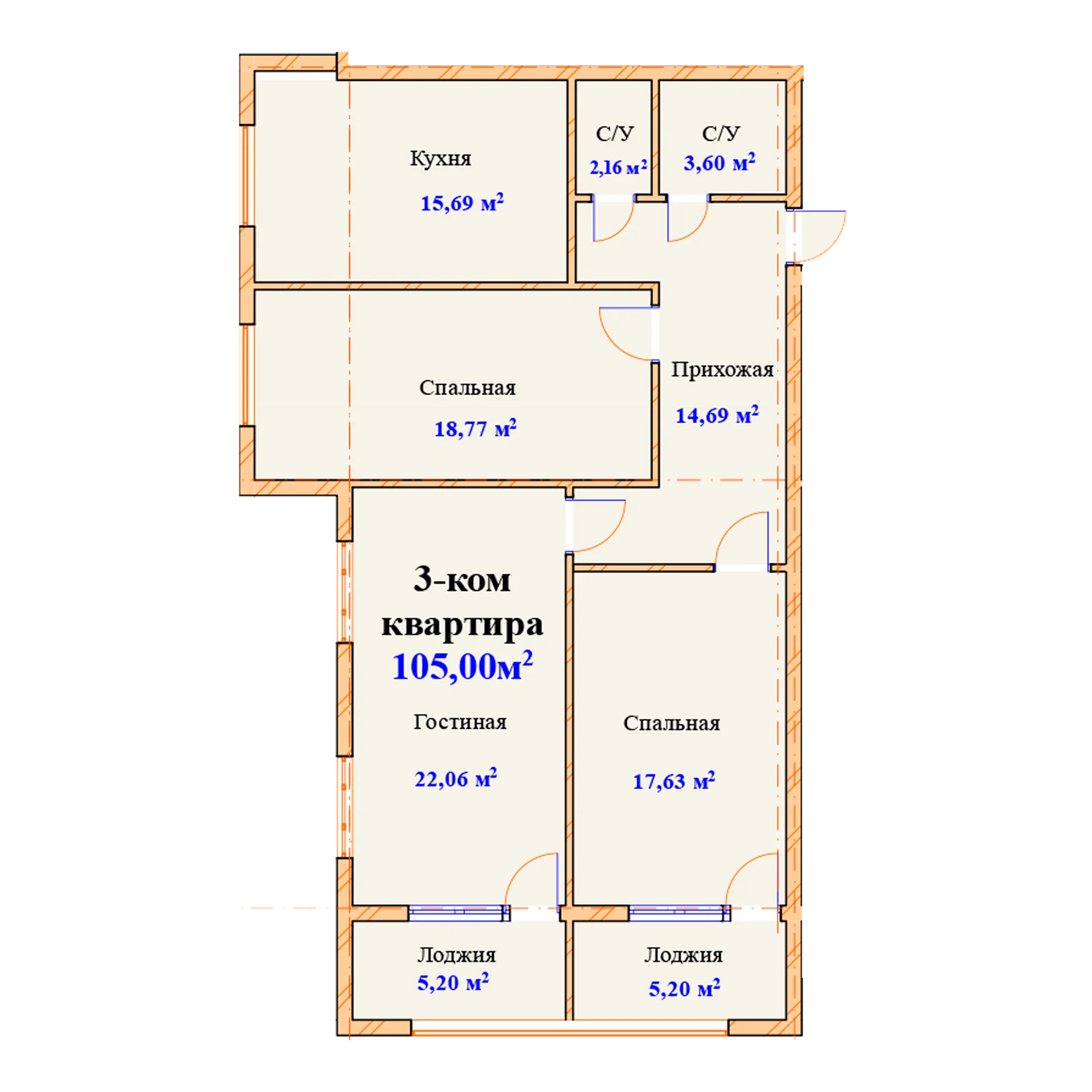 3-комн.