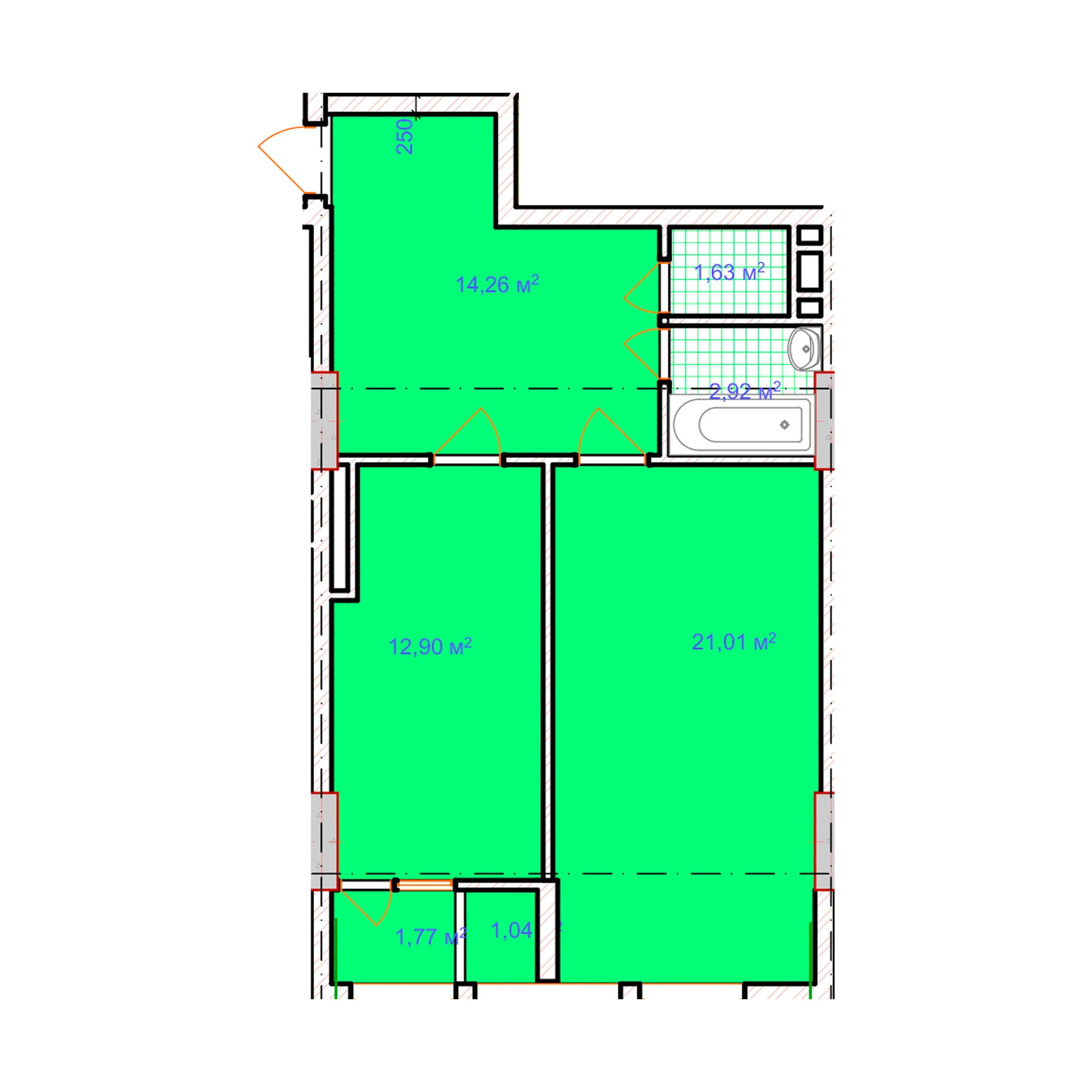 1-комн.