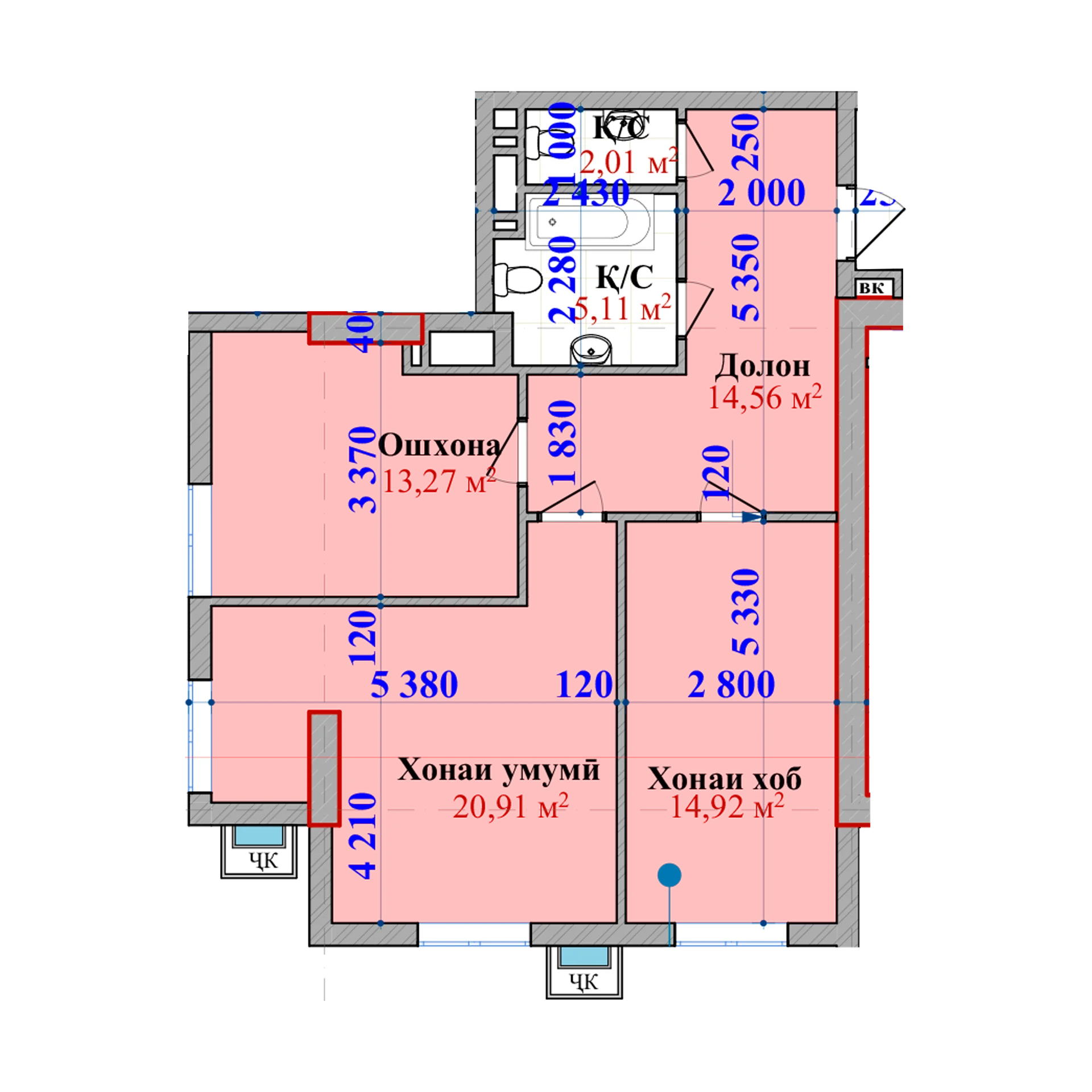 2-комн.