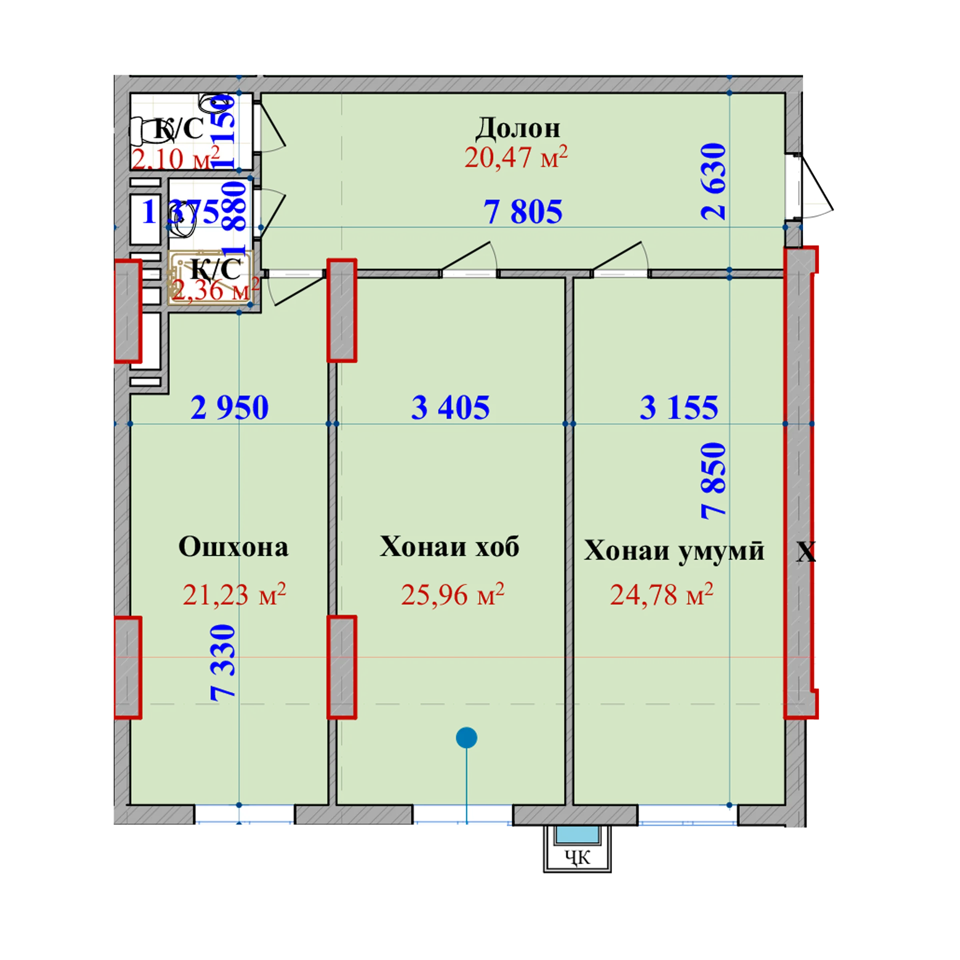 2-комн.