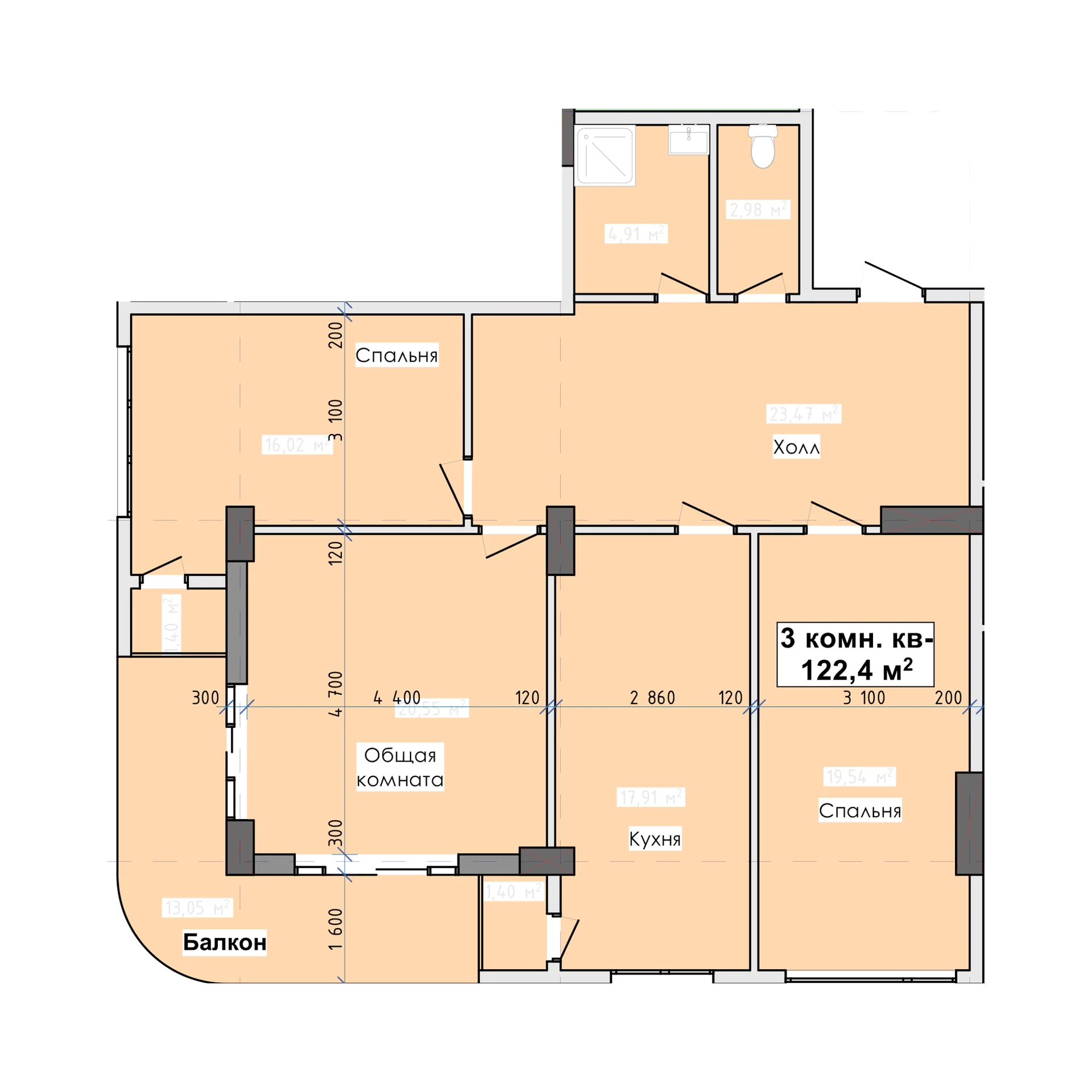 3-комн.