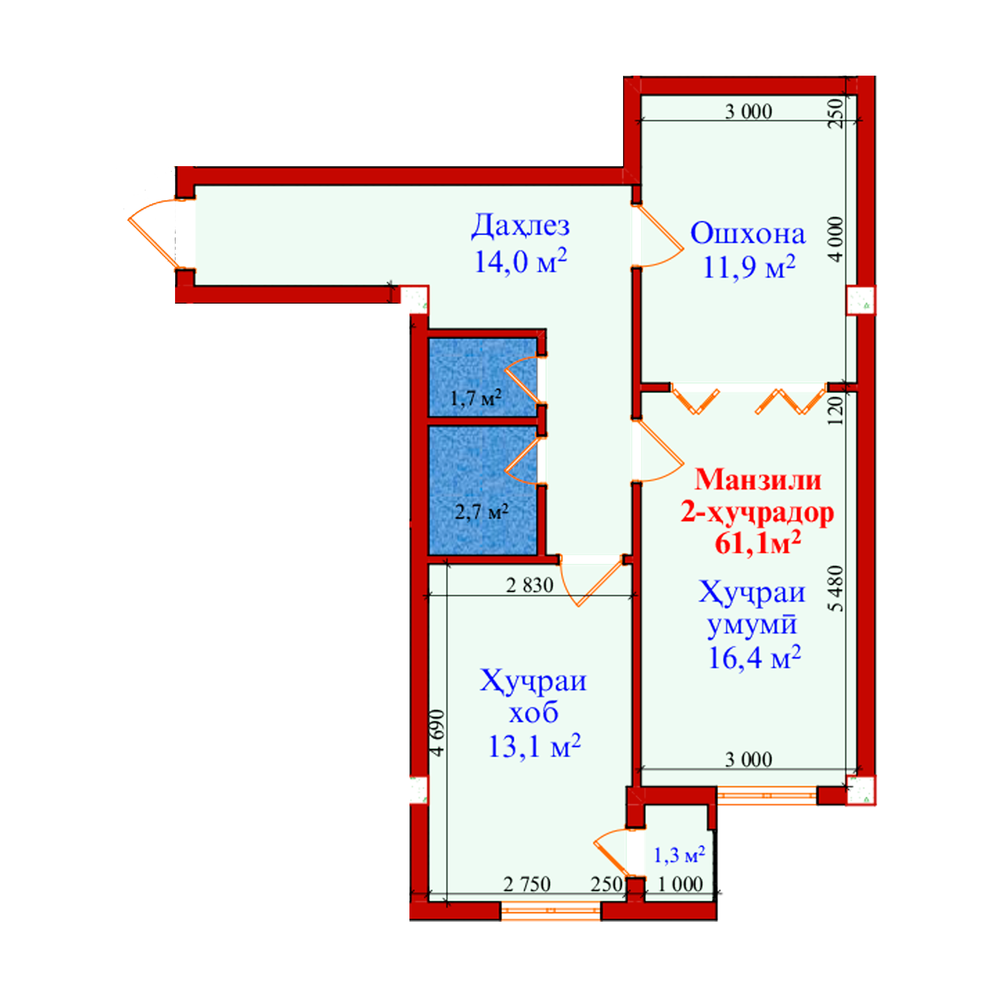 2-комн.