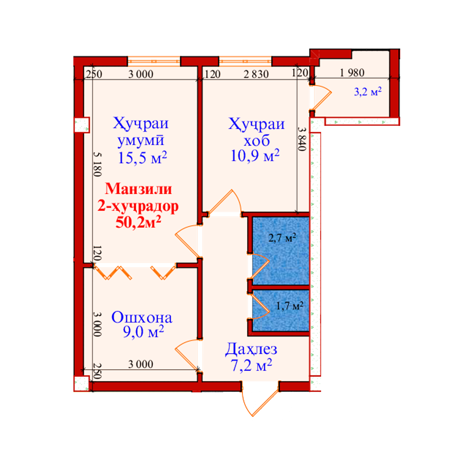 2-комн.