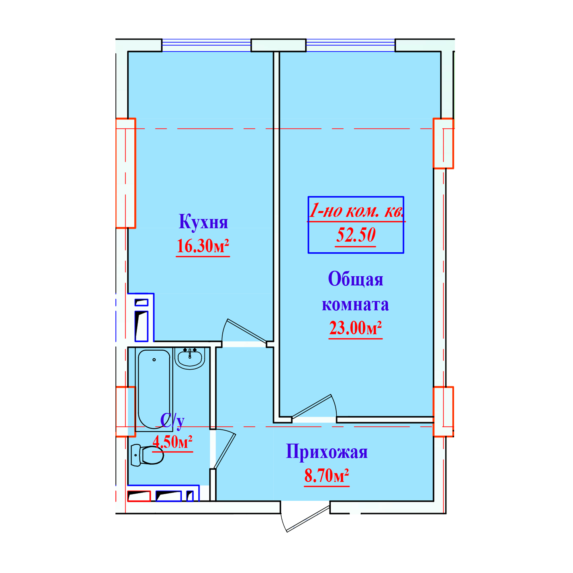 1-комн.