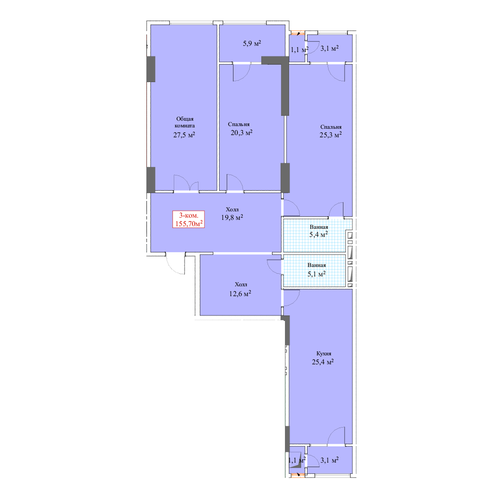 3-комн.