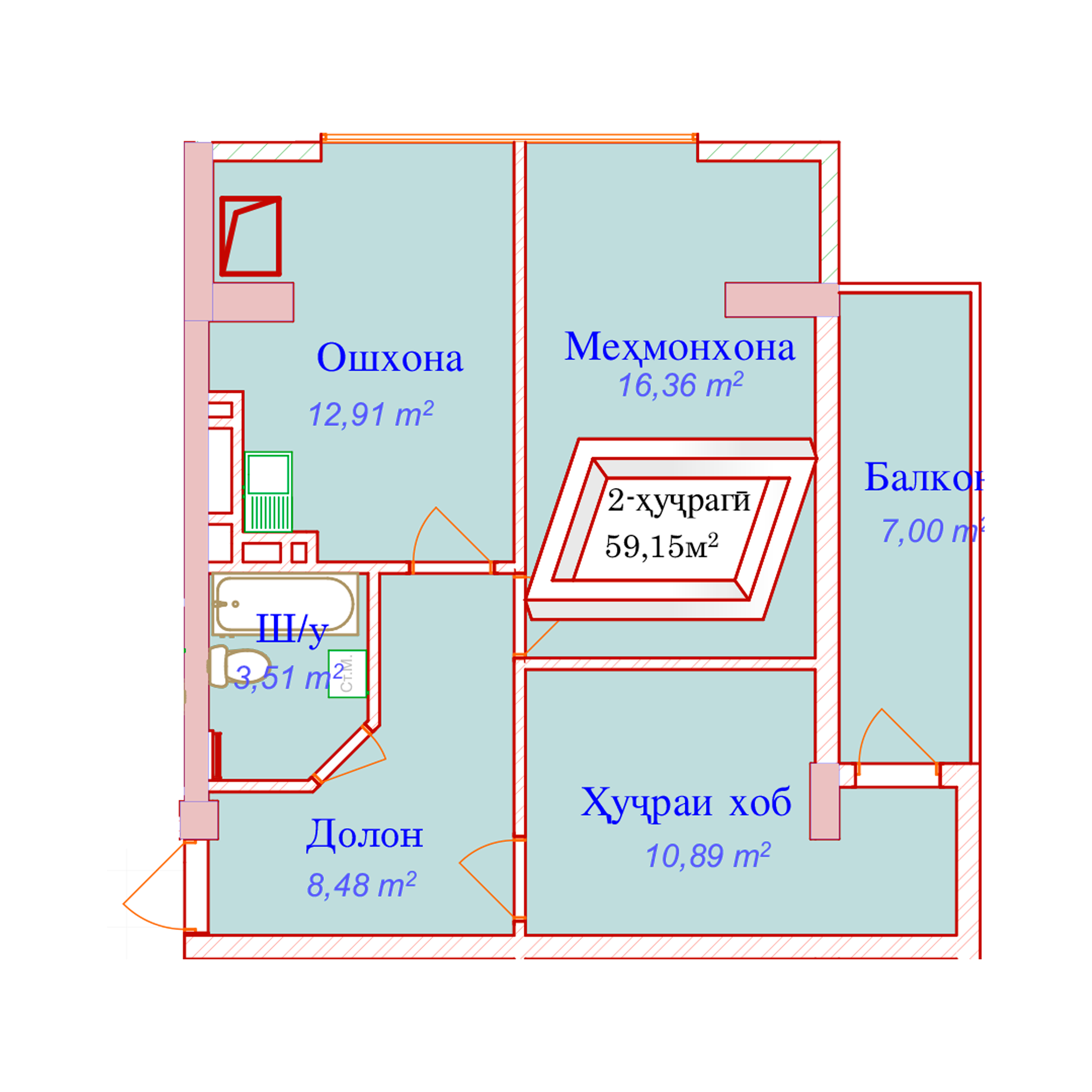 1-комн.