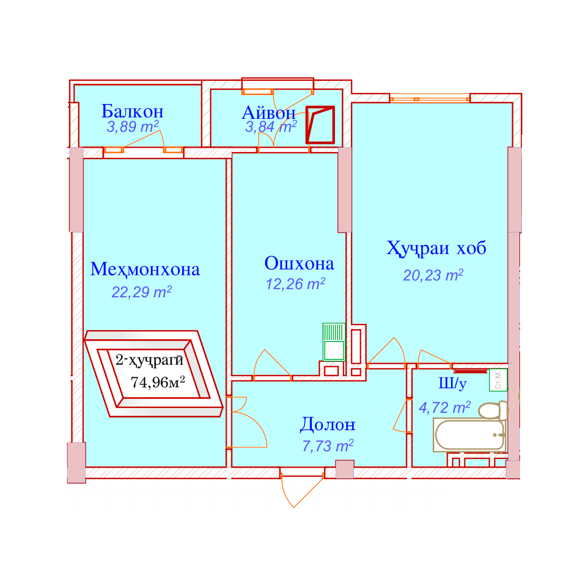 2-комн.