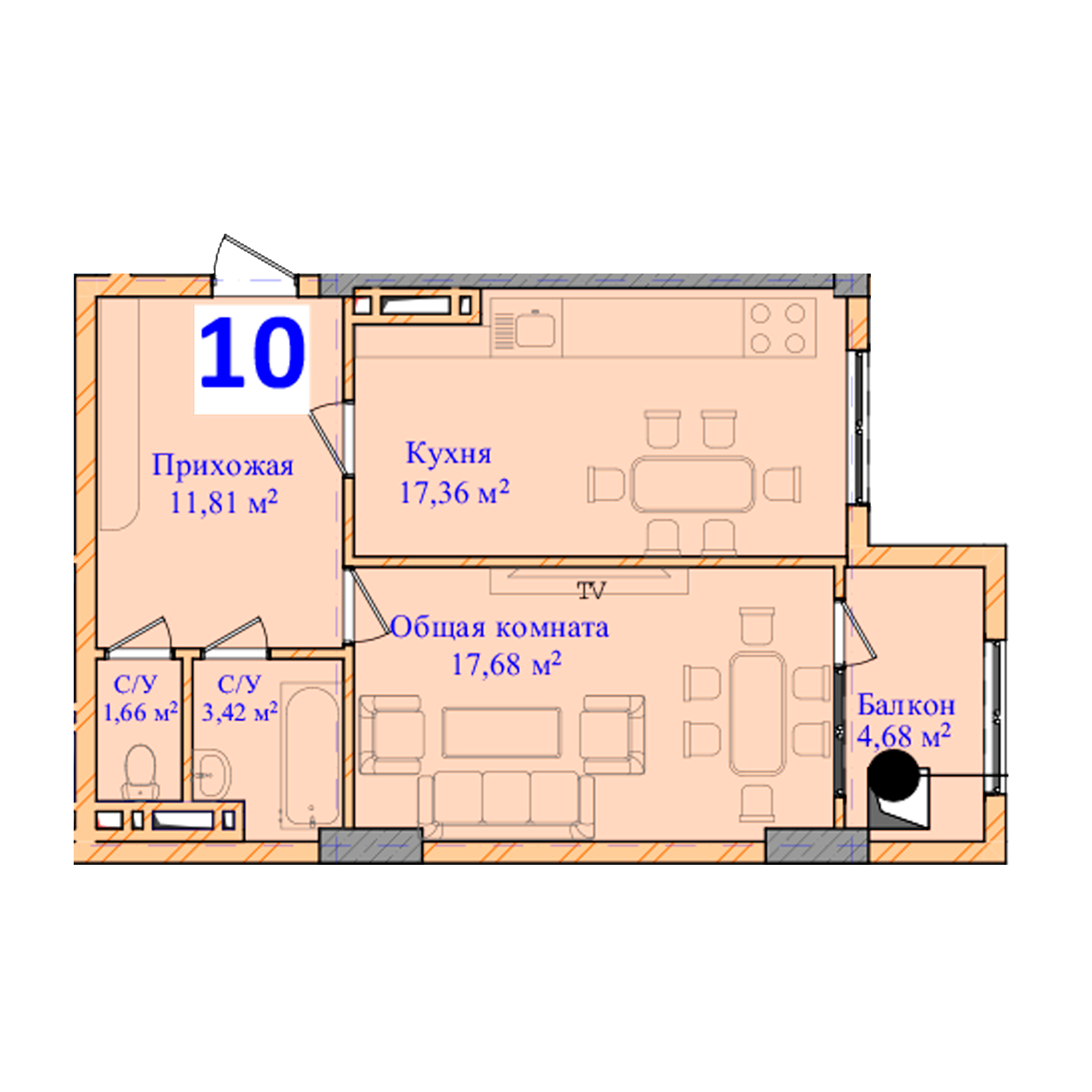 1-комн.