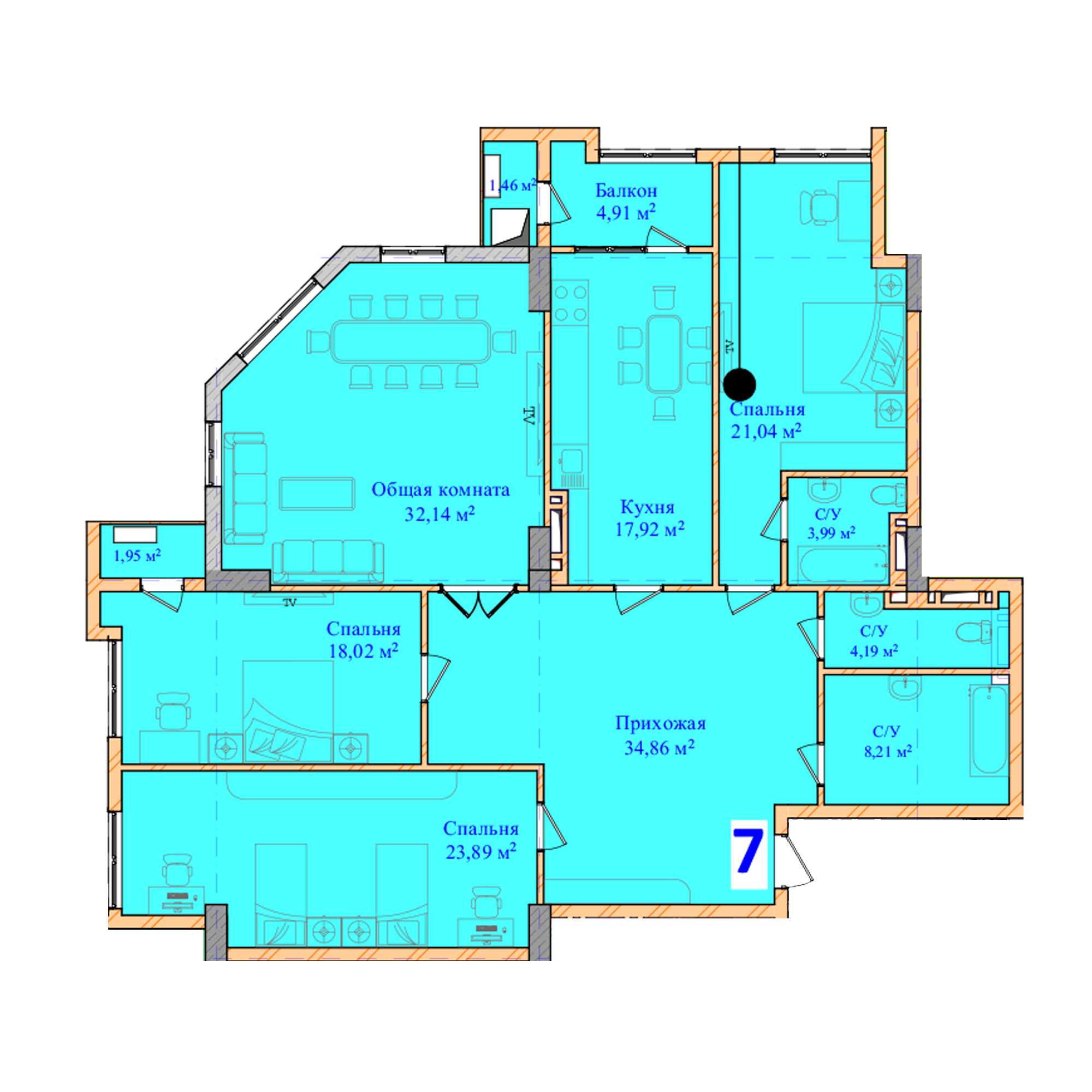 4-комн.