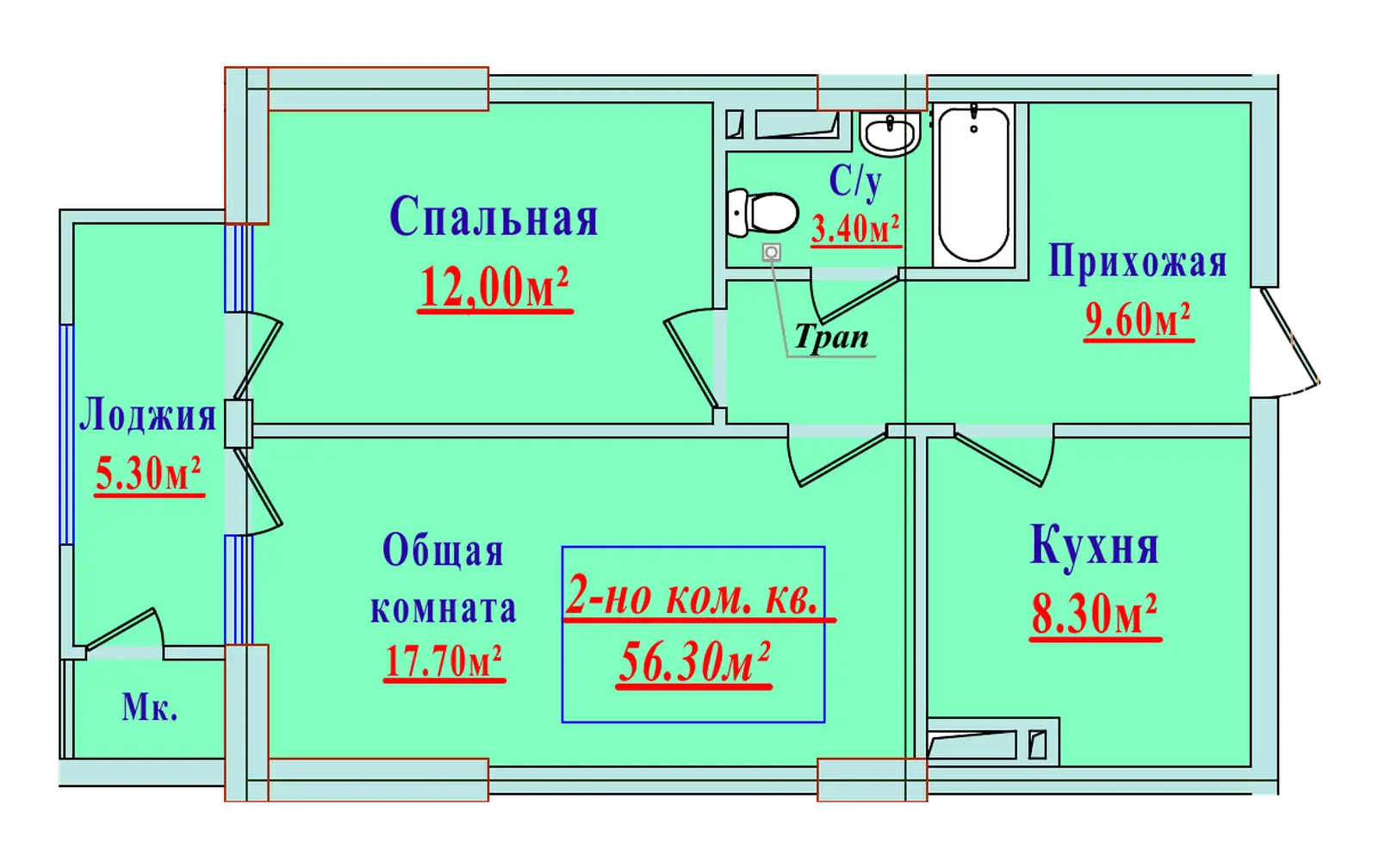 1-комн.