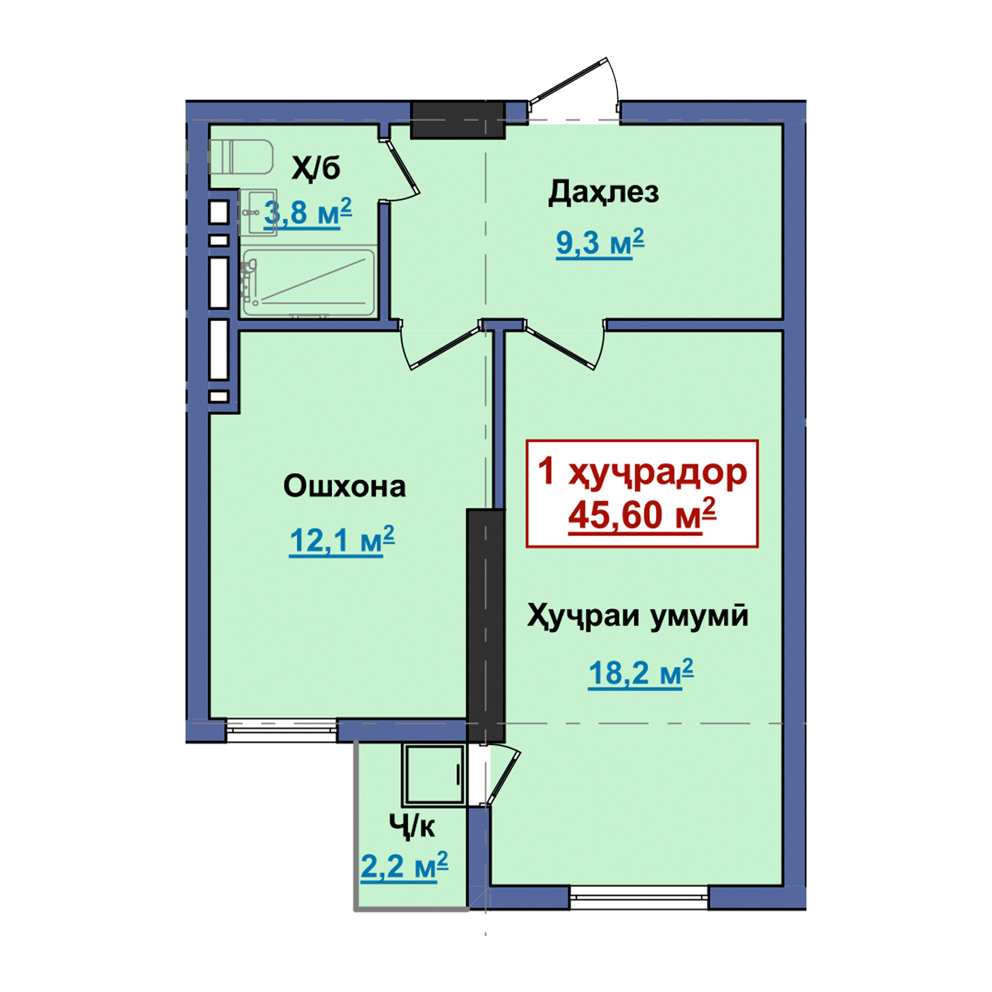 1-комн.