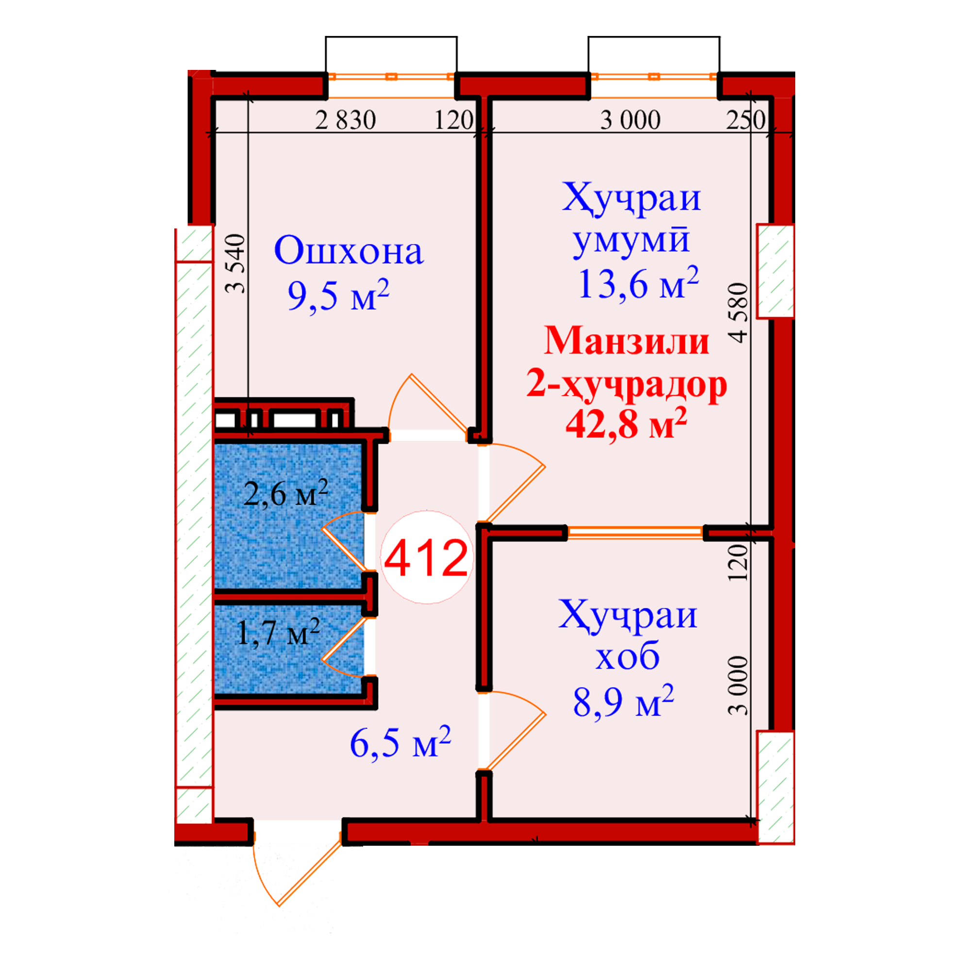 2-комн.