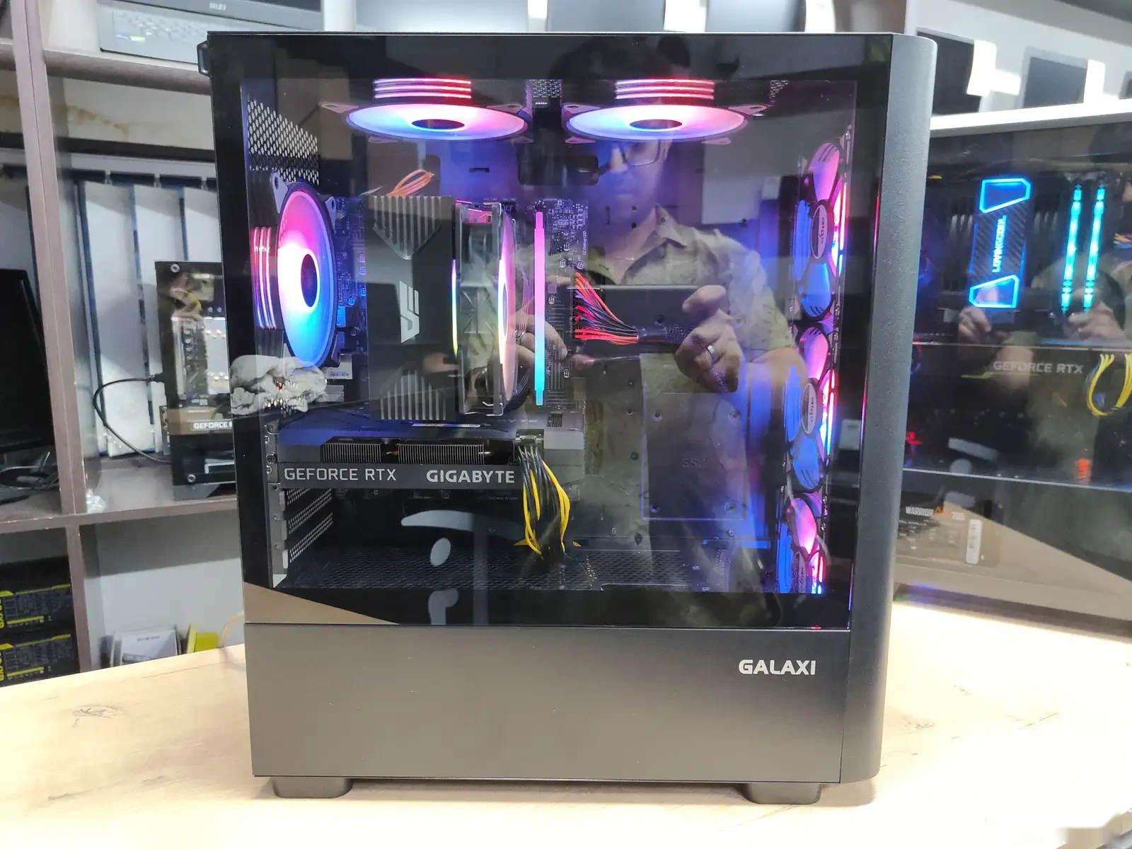 Игровой Компьютер GALAX Core I5-11400F LEXAR 16GB/512SSD RTX 3060 12GB — фото 4