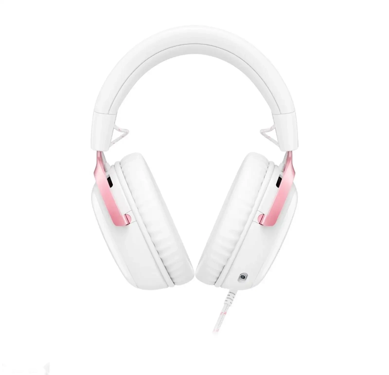 Игровая проводная гарнитура HyperX Cloud III White Pink — фото 4