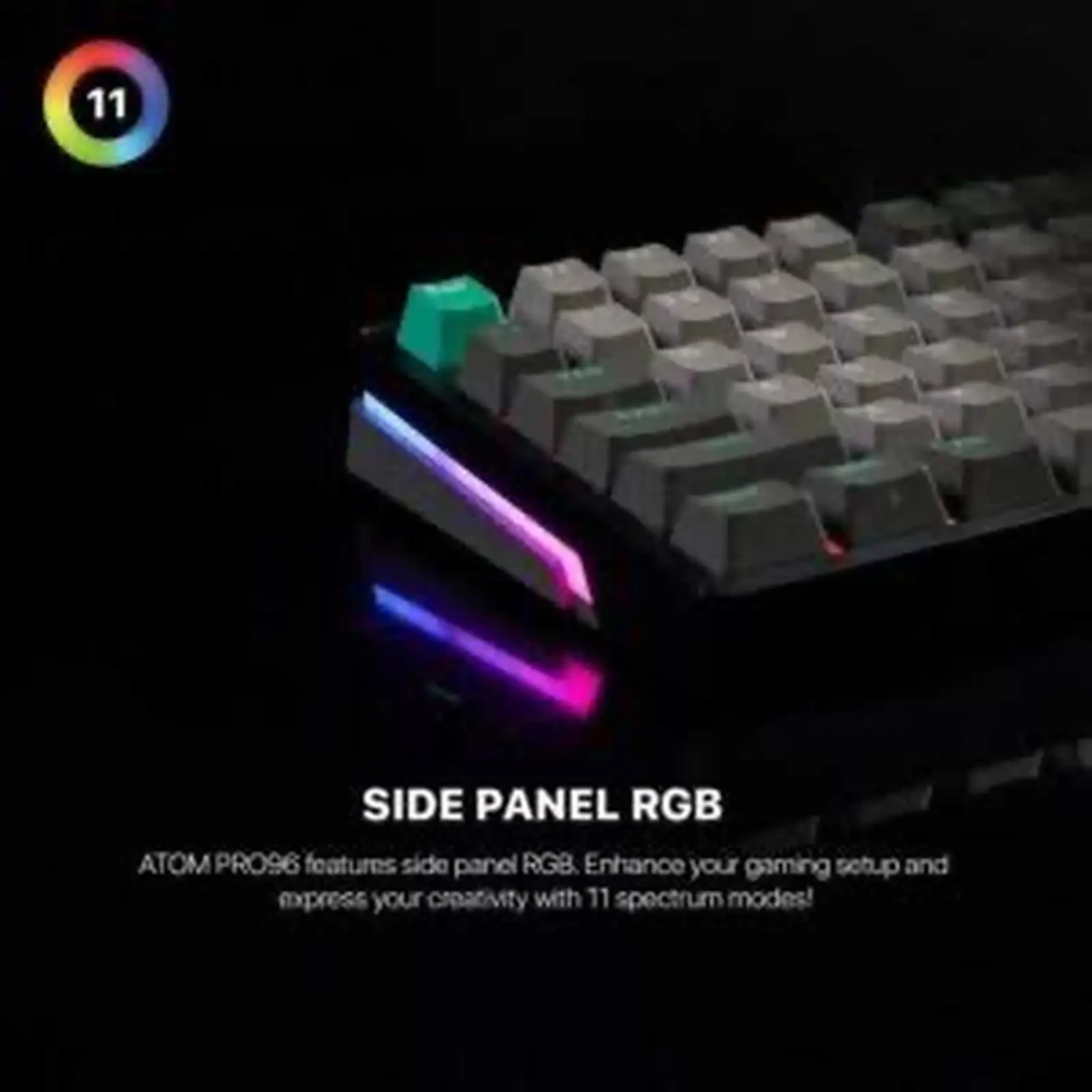 Беспроводная механическая игровая клавиатура Fantech ATOM PRO96 MK914 — фото 4