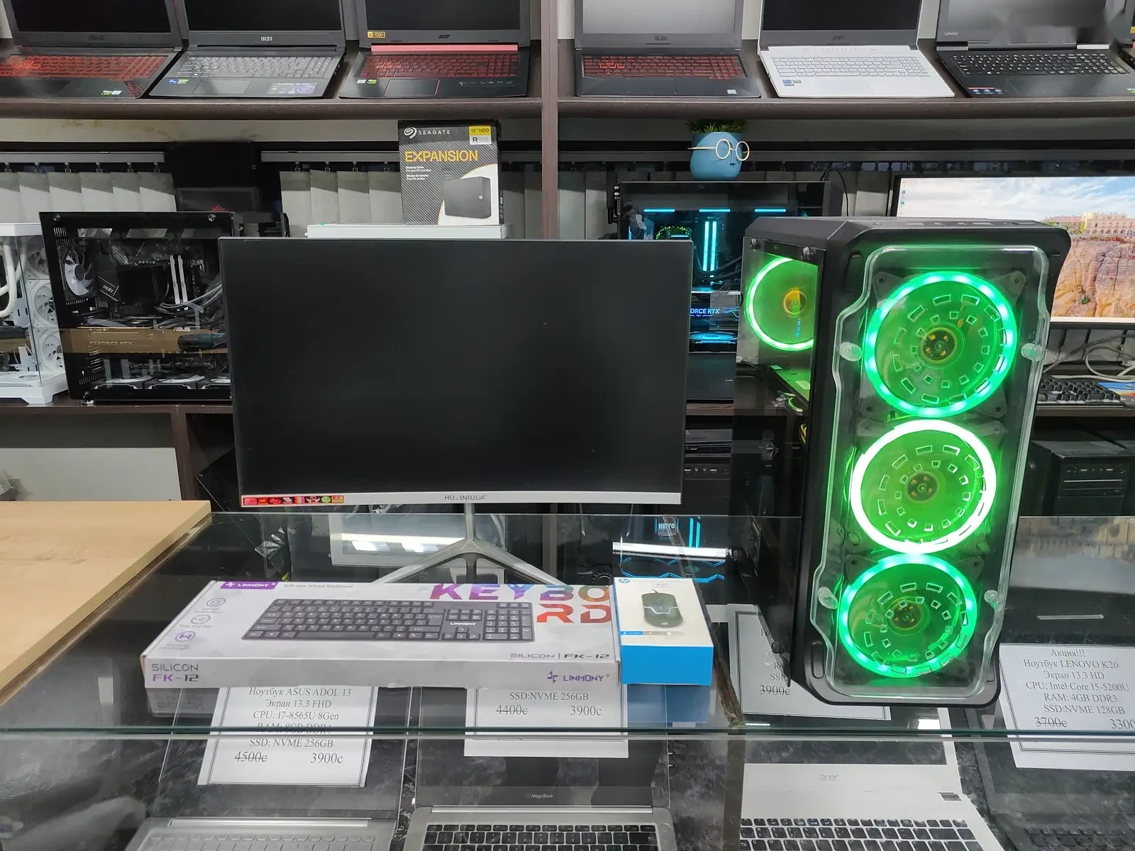 Игровой персональный компьютер Segotep Green Ryzen 5 RX 580 8GB — фото 7