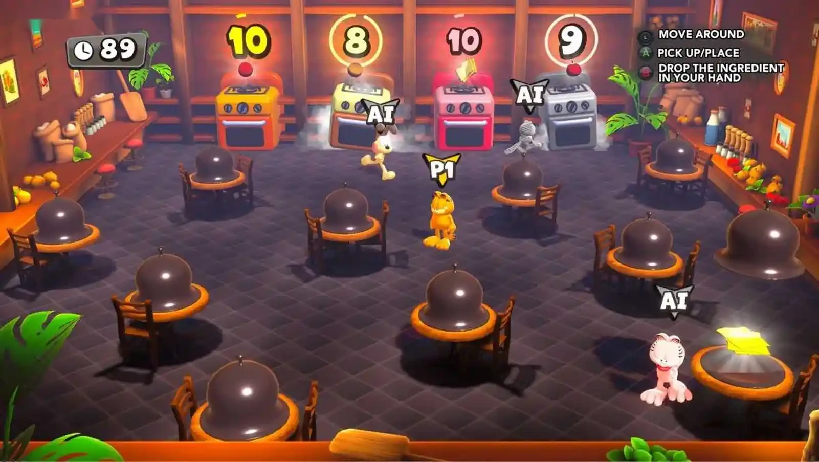 Игра Garfield Lasagna Party для PS4 5.05 до 12 — фото 8