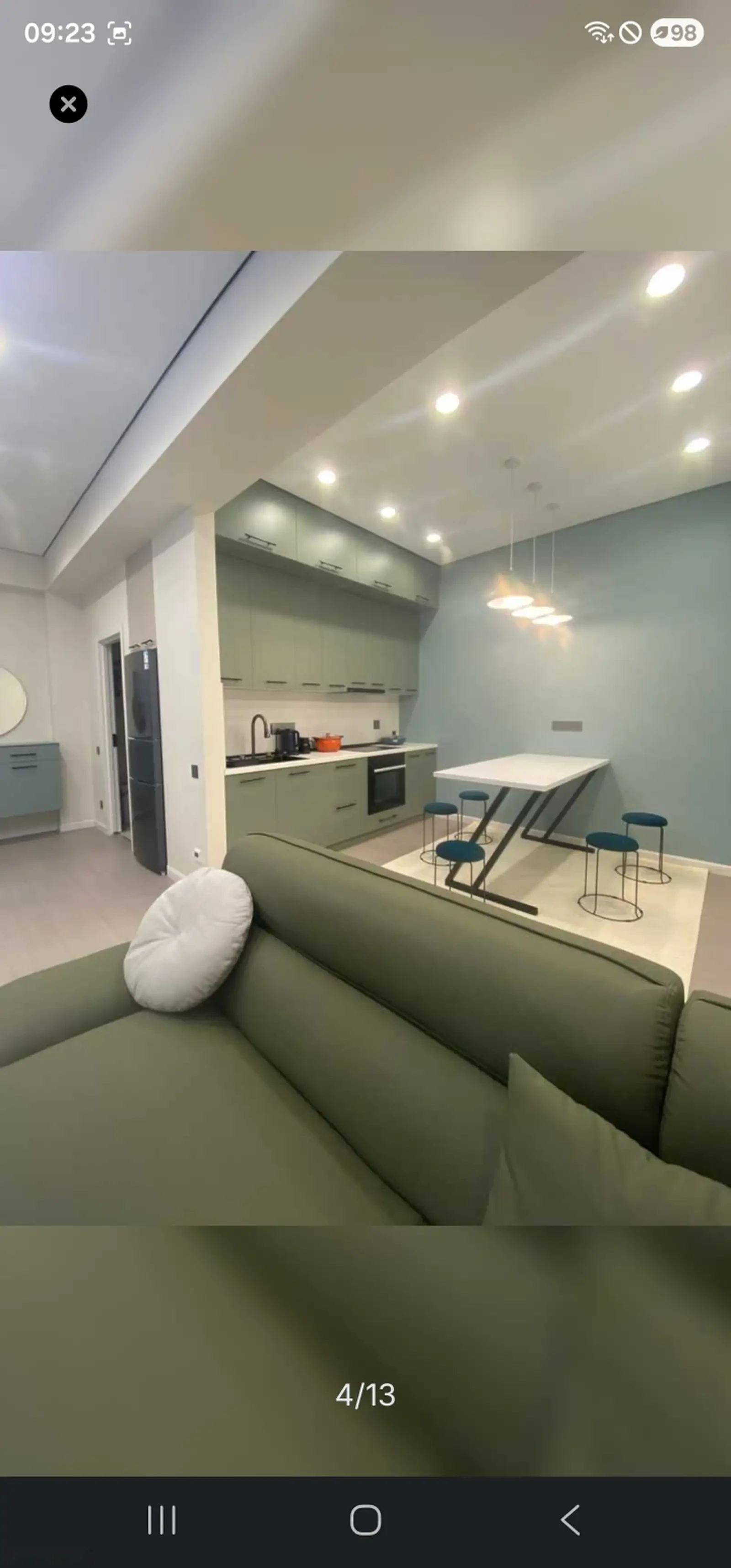 2-комн. квартира, Цокольный этаж, 80м², 18мкр — фото 4