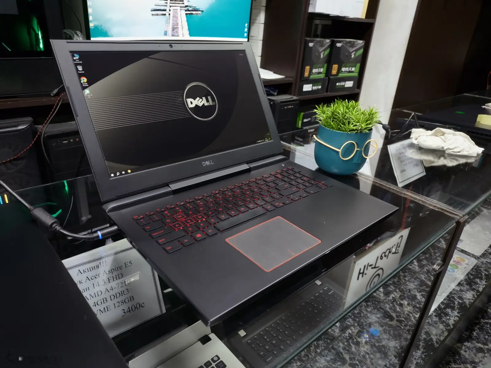 Игровой Ноутбук Dell G5-5587 Core I5-8GEN 8GB/128SS/1TB GTX 1050TI — фото 6