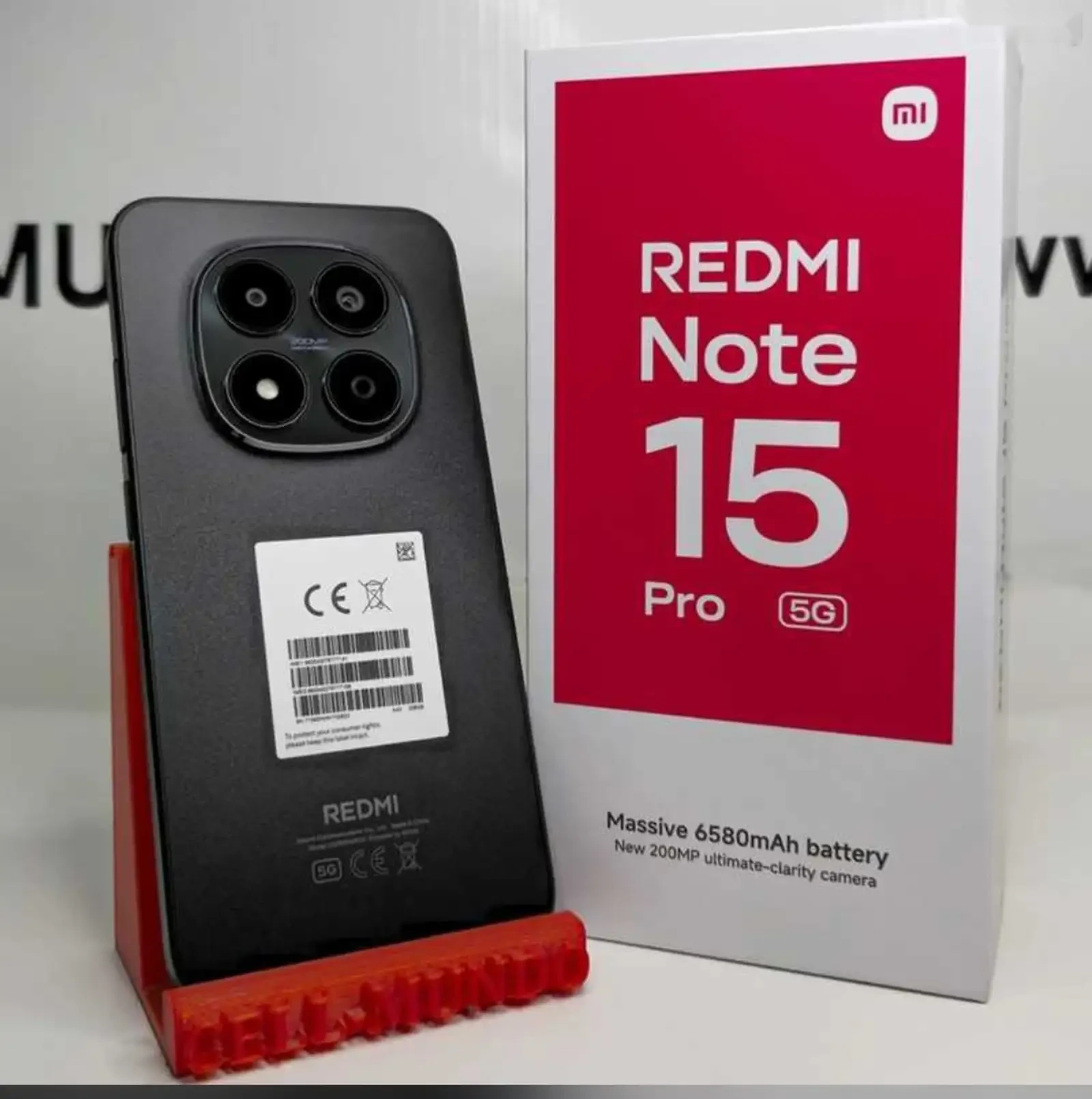 Xiаоmi rеdmi nоte 15 16/256Гб pro 5g 6500мач Blackk — фото 7