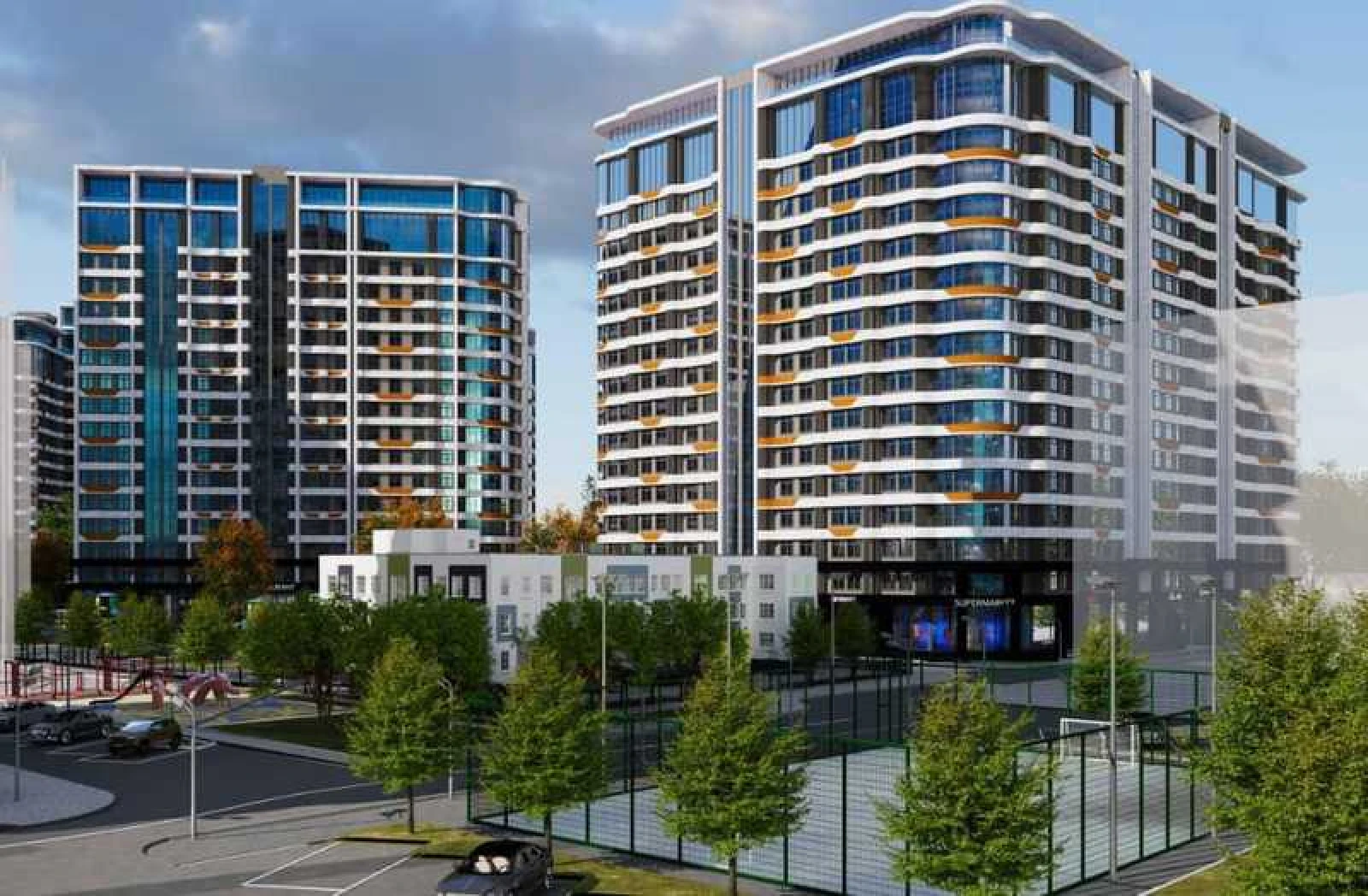 1-к квартира, 12 этаж, 75 м², И Сомони — фото 2