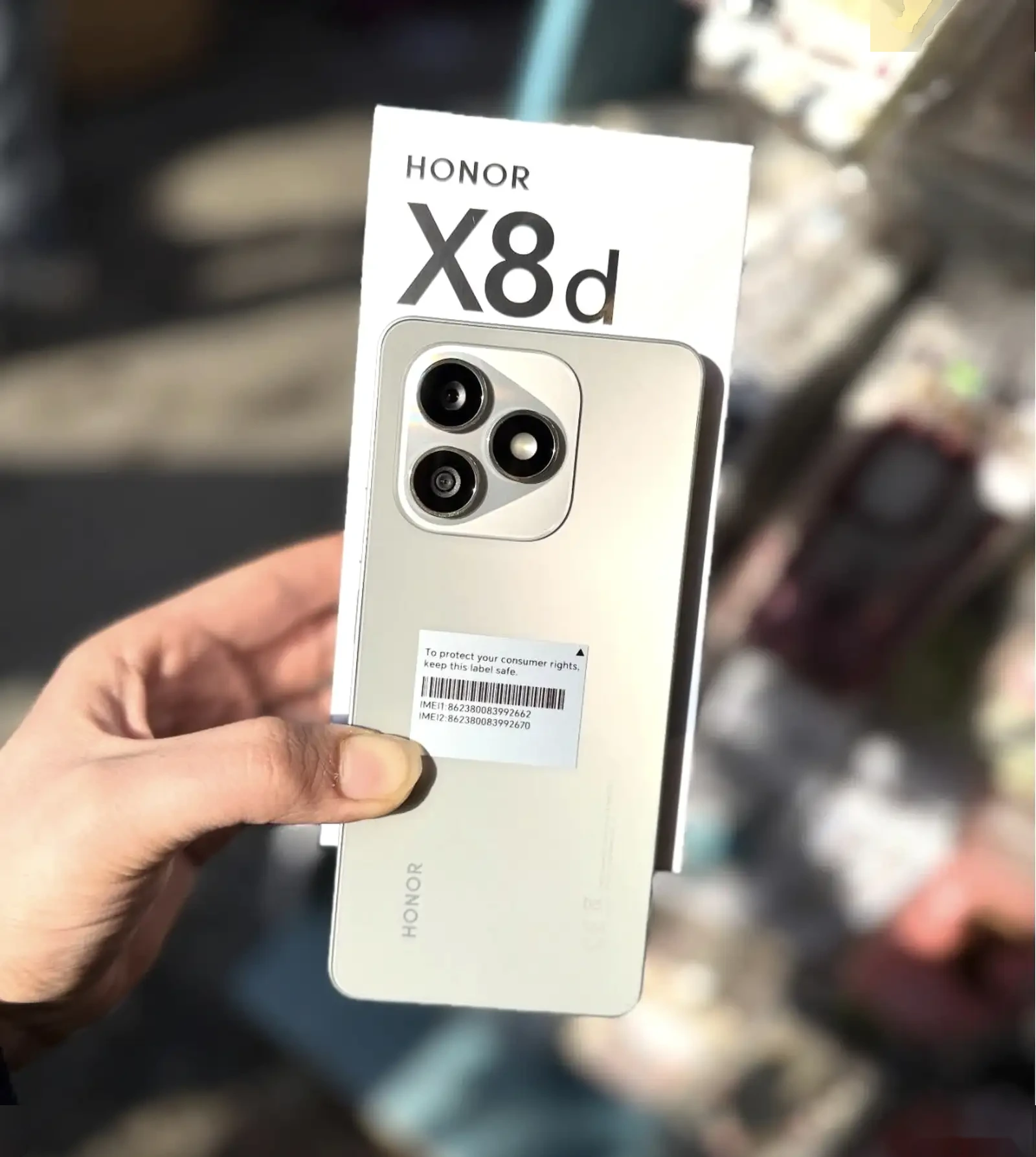 Honor X8d 8+8/128Gb blue — фото 3