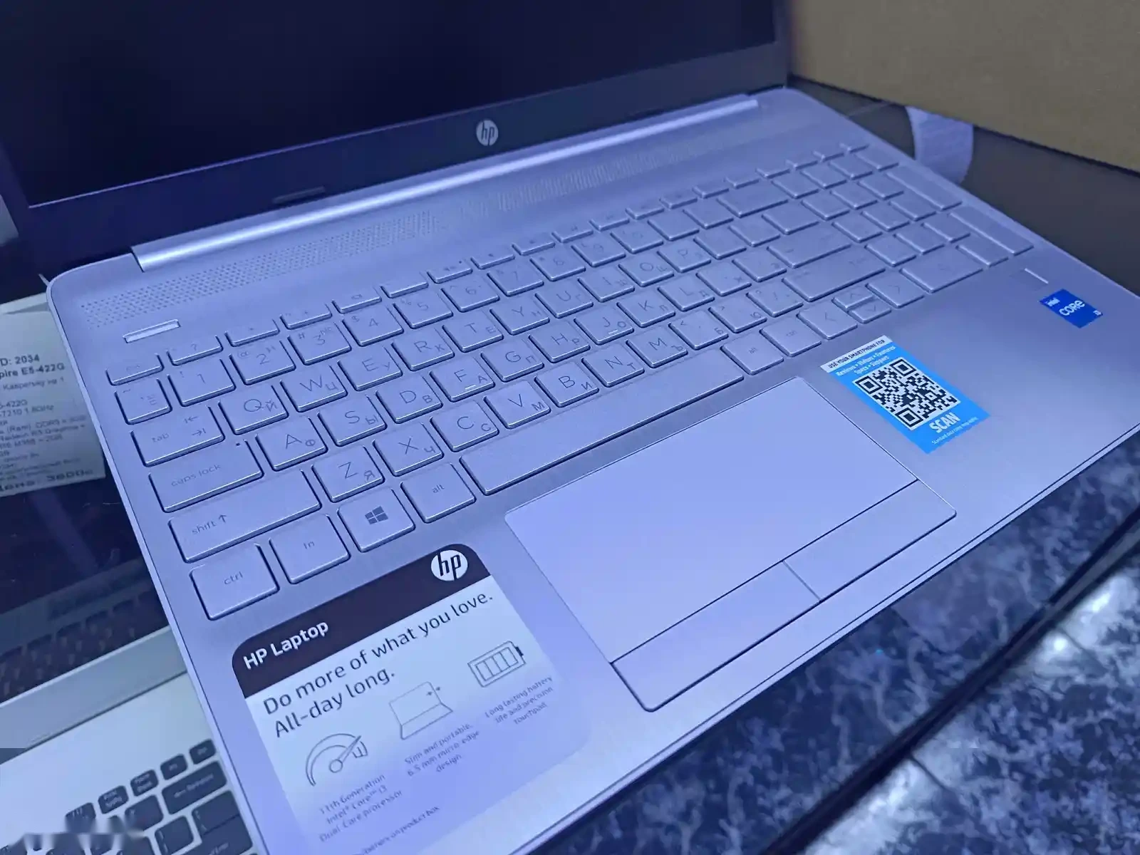 Ноутбук HP Laptop 15 Core i3-1115G4 / 8GB / 256GB SSD / 11TH GEN — фото 5
