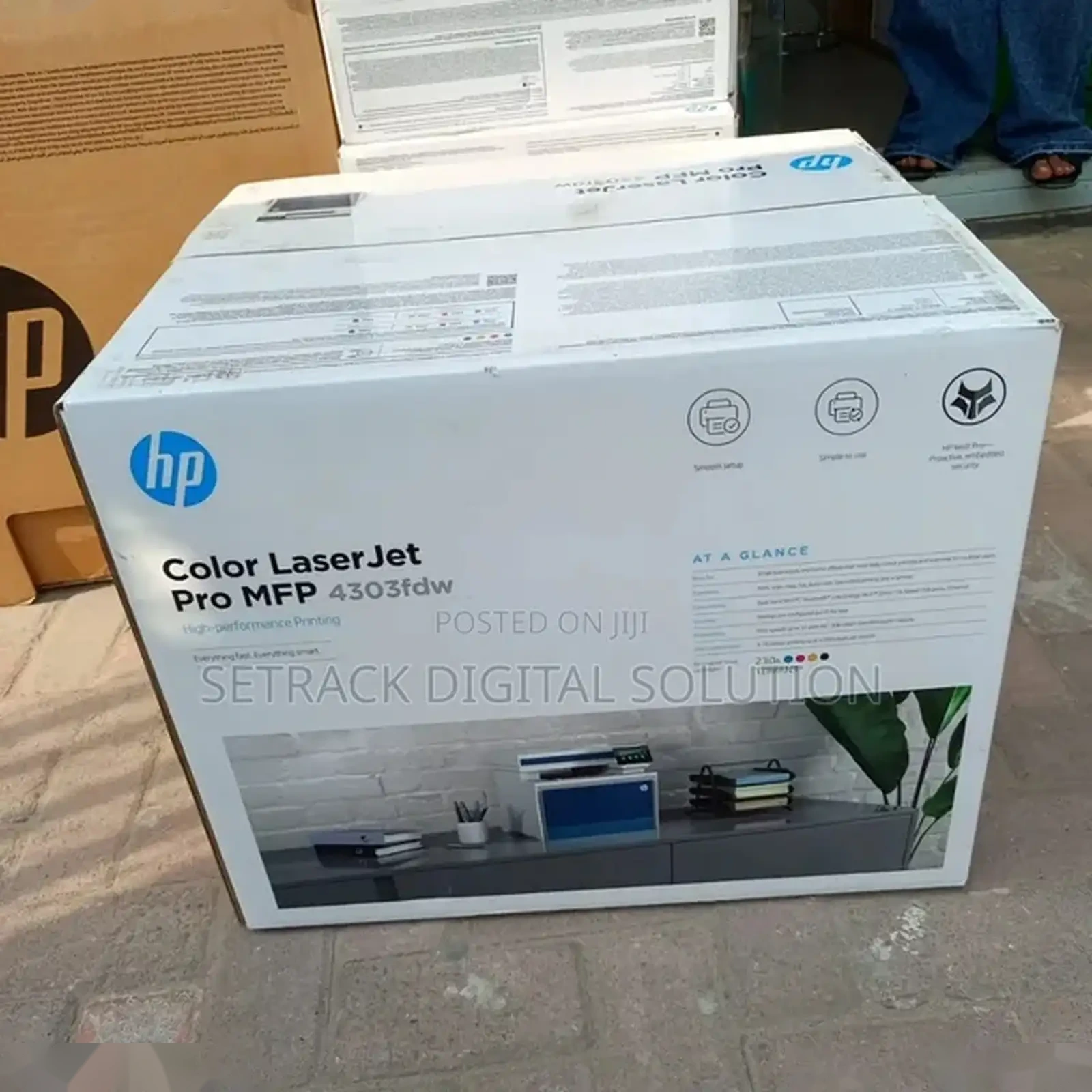 Принтер hp Color Laser Jet Pro MFP 4303fdw — фото 2