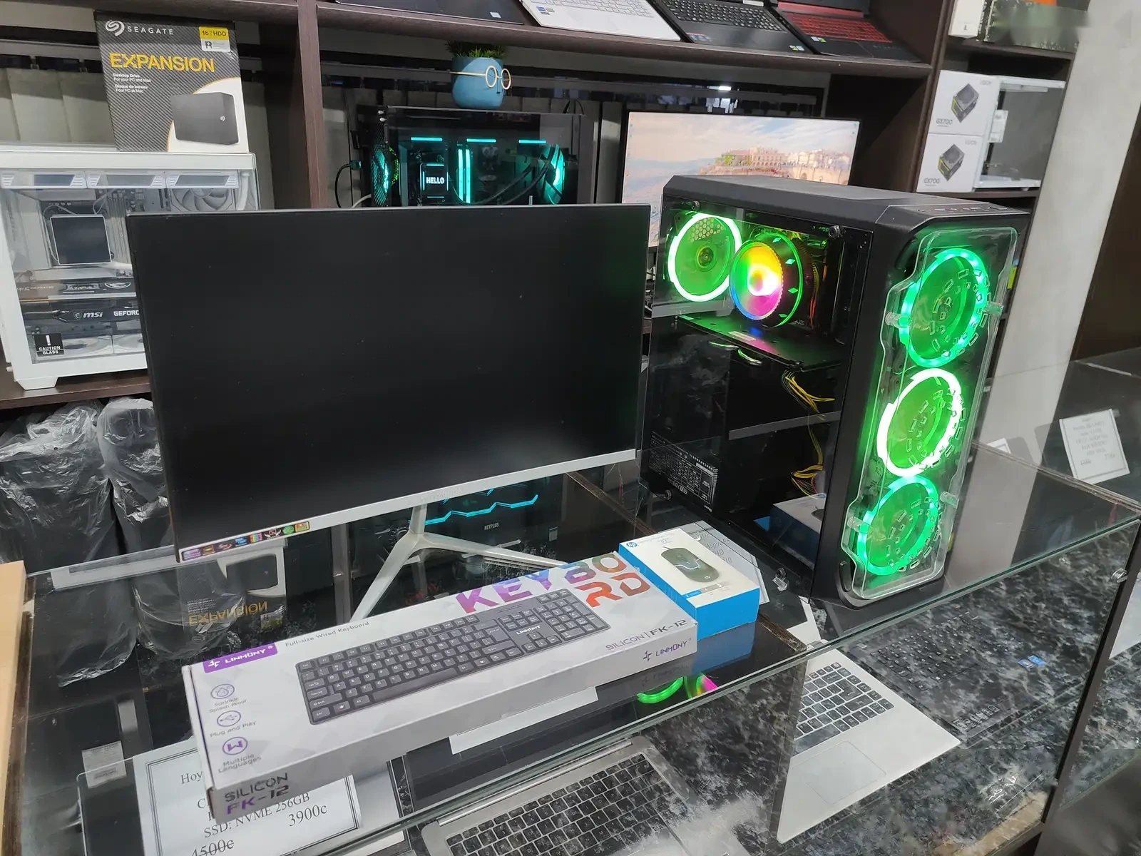 Игровой персональный компьютер Segotep Green Ryzen 5 RX 580 8GB — фото 3