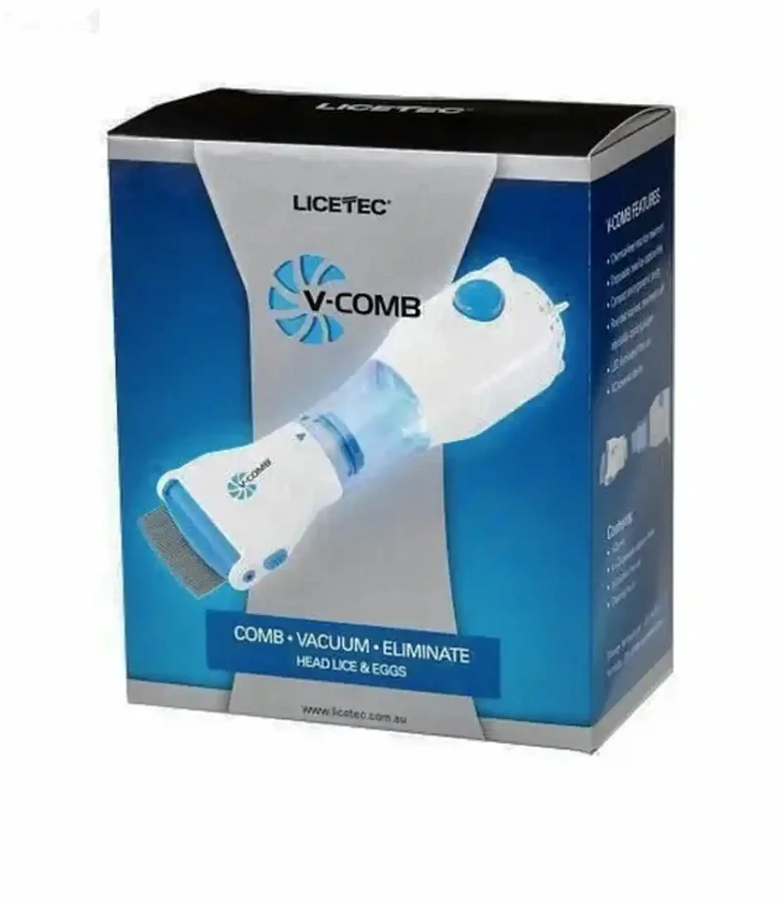 Электрическая расческа для удаления вшей и гнид Licetec V-Comb — фото 7
