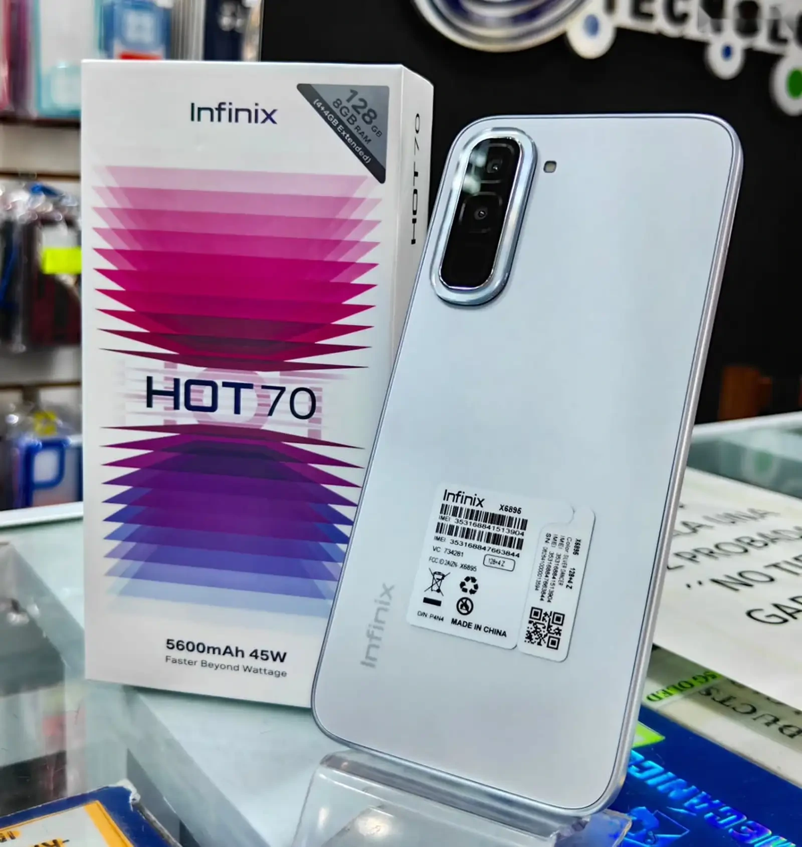 Infinix Нot 70 8/128gb global version 6000mh — фото 3