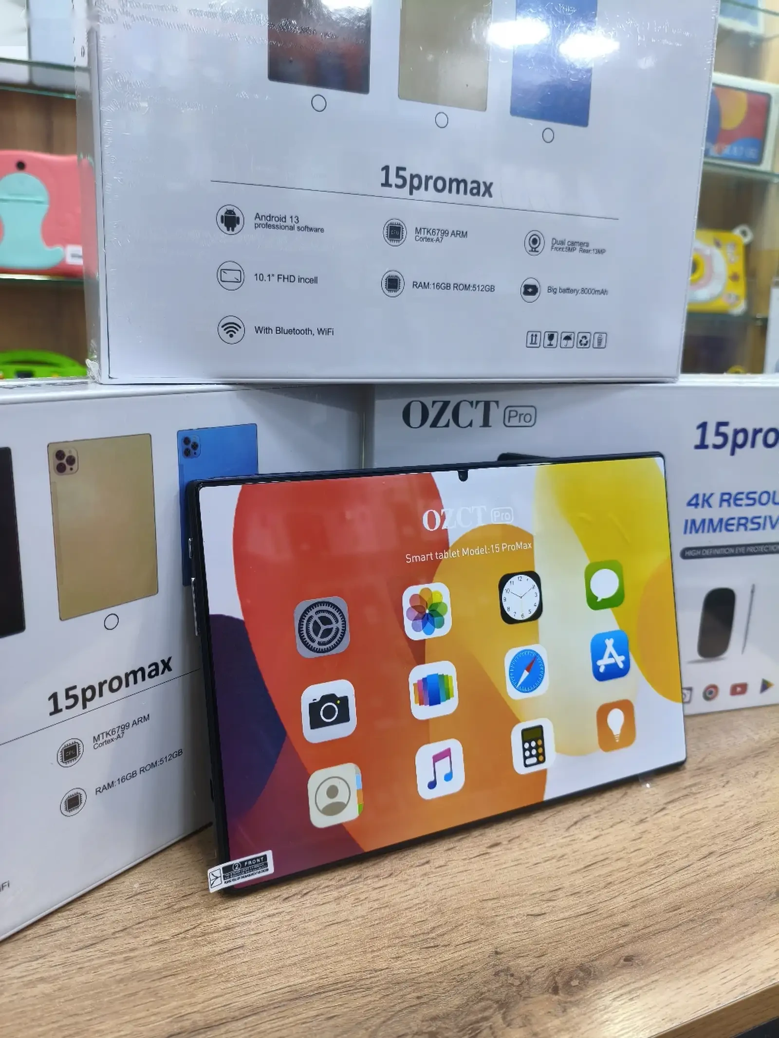 Планшет OZCT 17Pro 16/512Gb black — фото 2