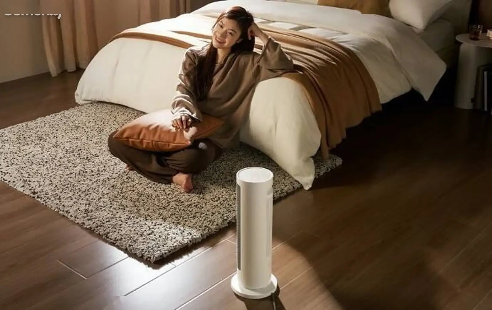 Умный вертикальный обогреватель Xiaomi Mijia Graphene Heater — фото 8