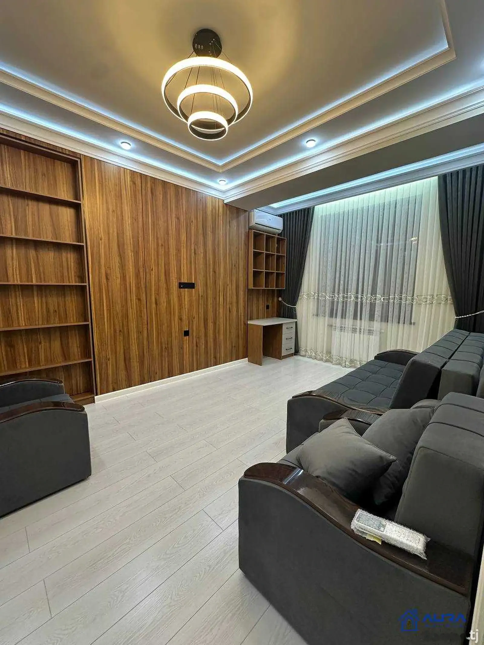 3-комн. квартира, 12 этаж, 58 м², Шохмансур Бустон Сити — фото 4