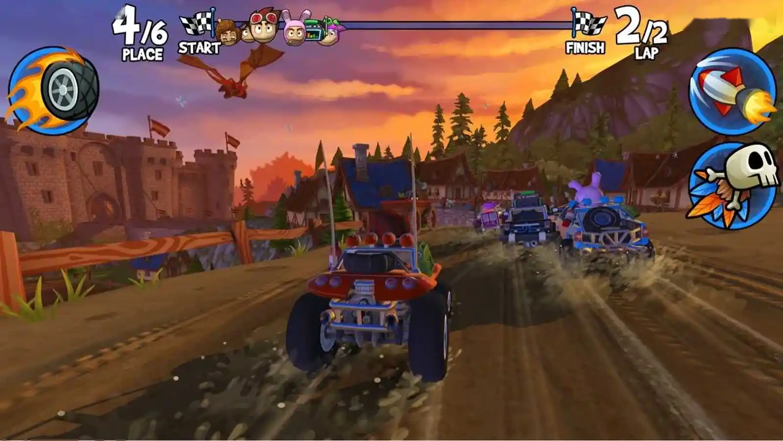 Игра Beach Buggy Racing 2 Island Adventure для PS4 — фото 3