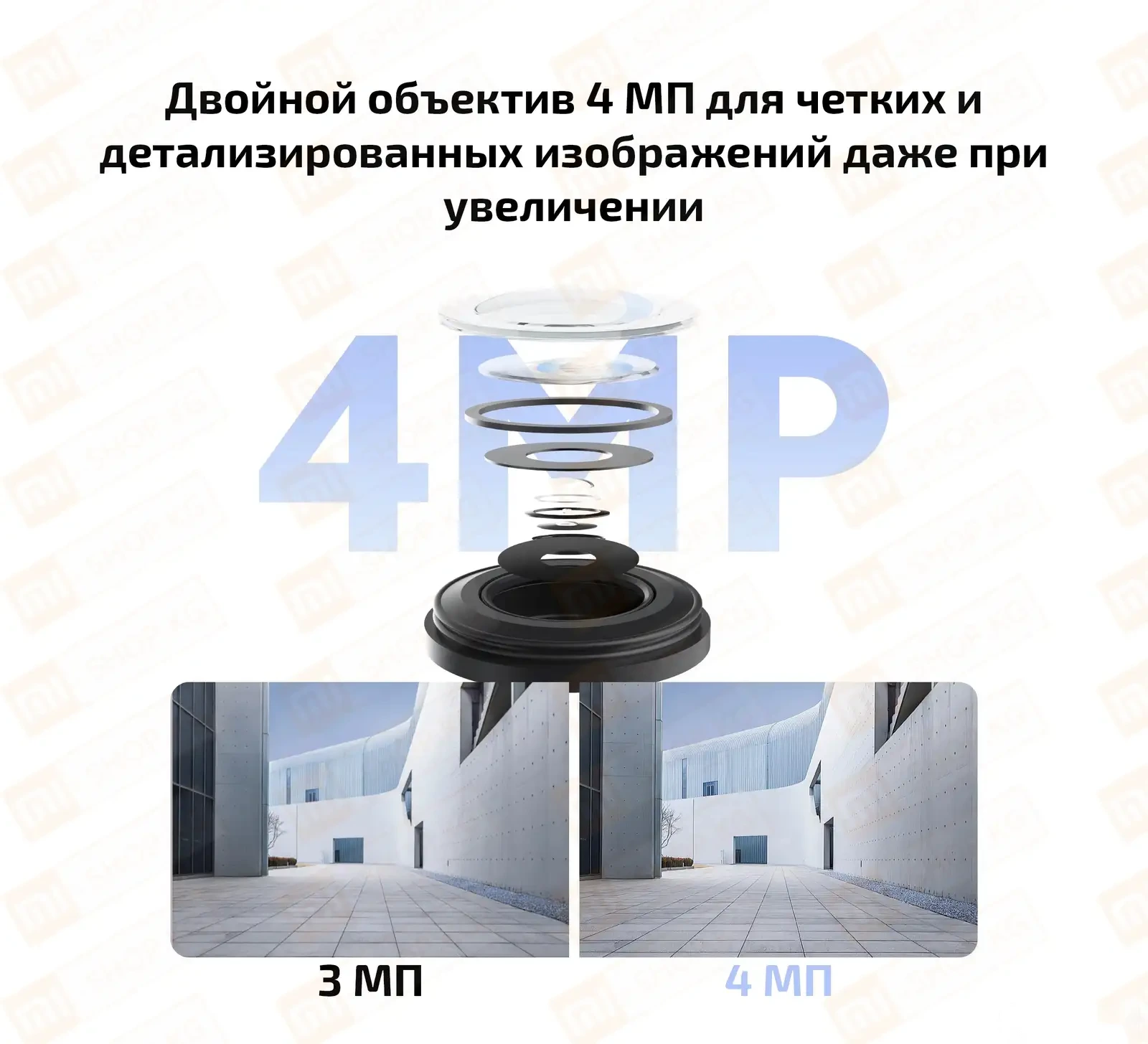 Умная камера Xiaomi Outdoor Camera CW500 Dual Version — фото 8