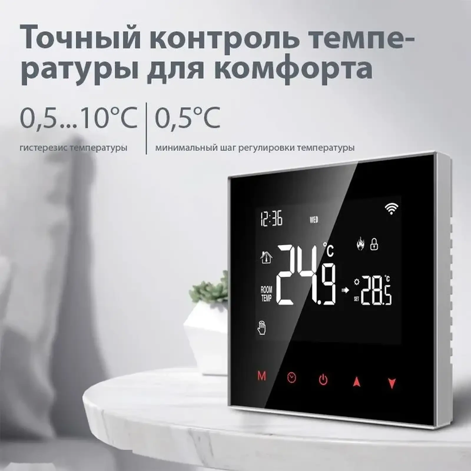 Умный термостат Zigbee — фото 6