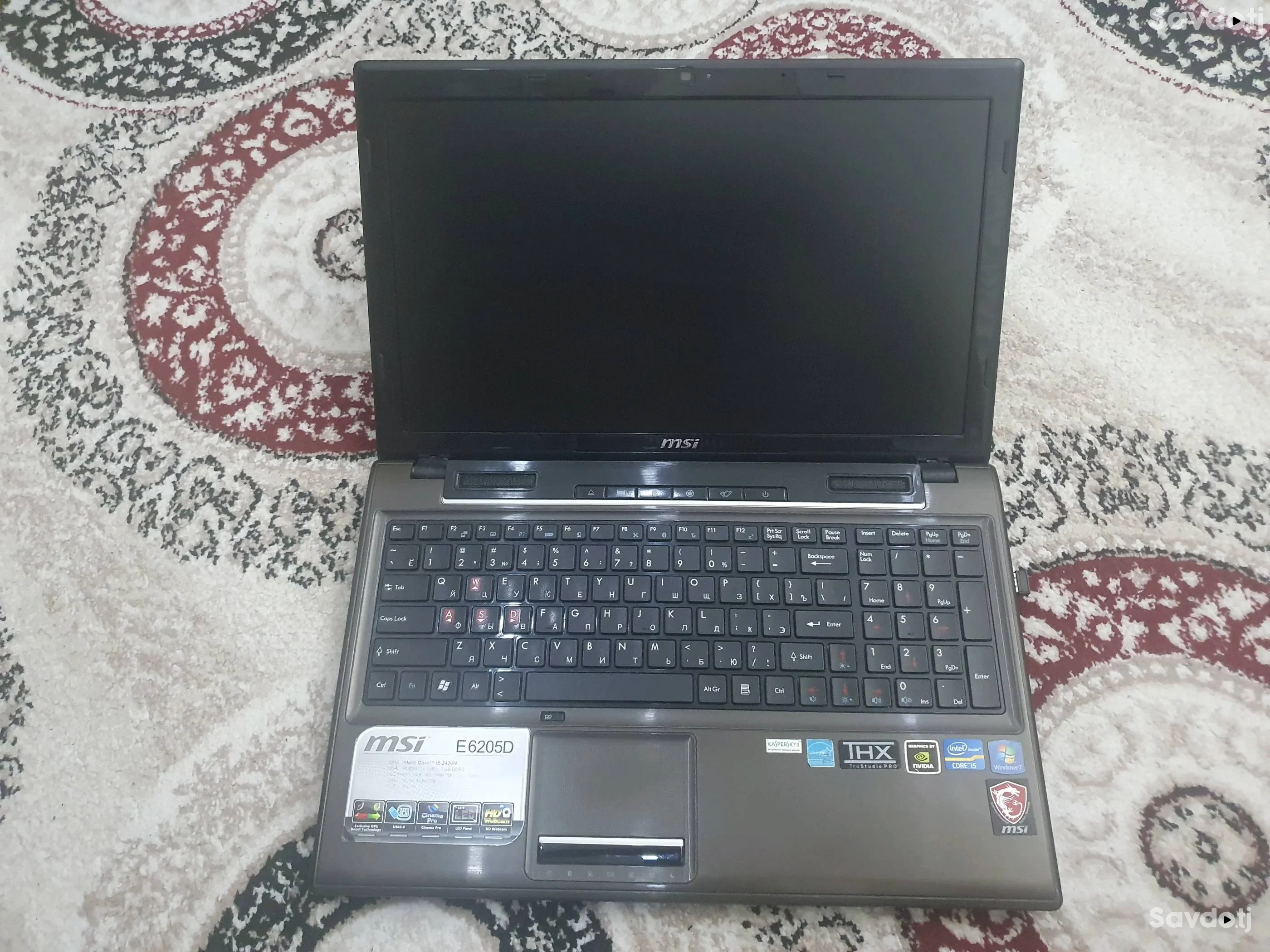 MSI intel Core i5 2430M 2.4ГГц