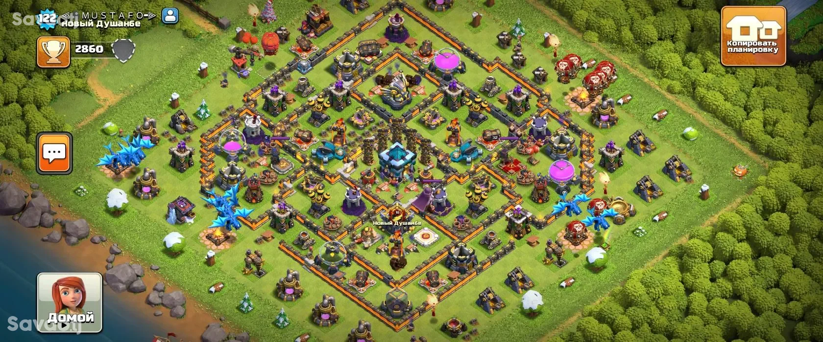 Clash of Clans аккаунты